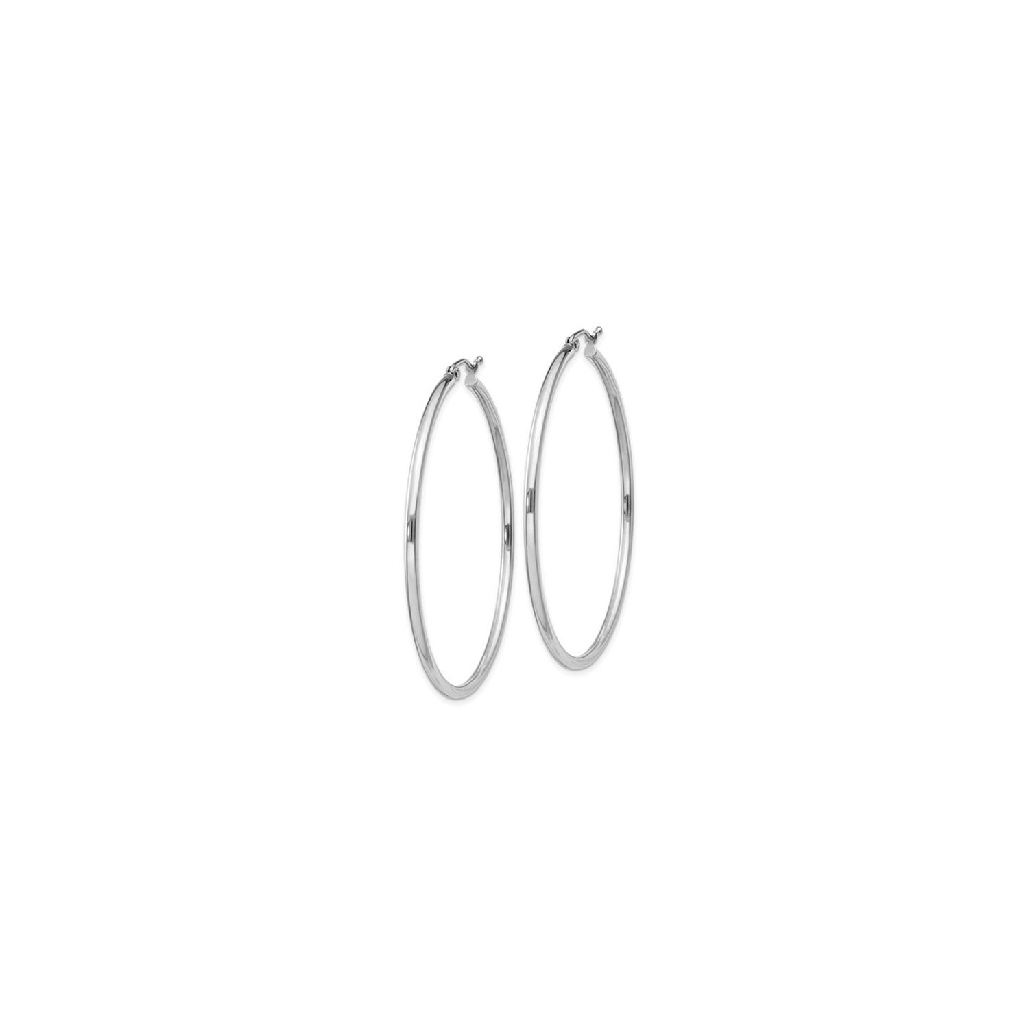 Grandes boucles d'oreilles en argent sterling 2 pouces
