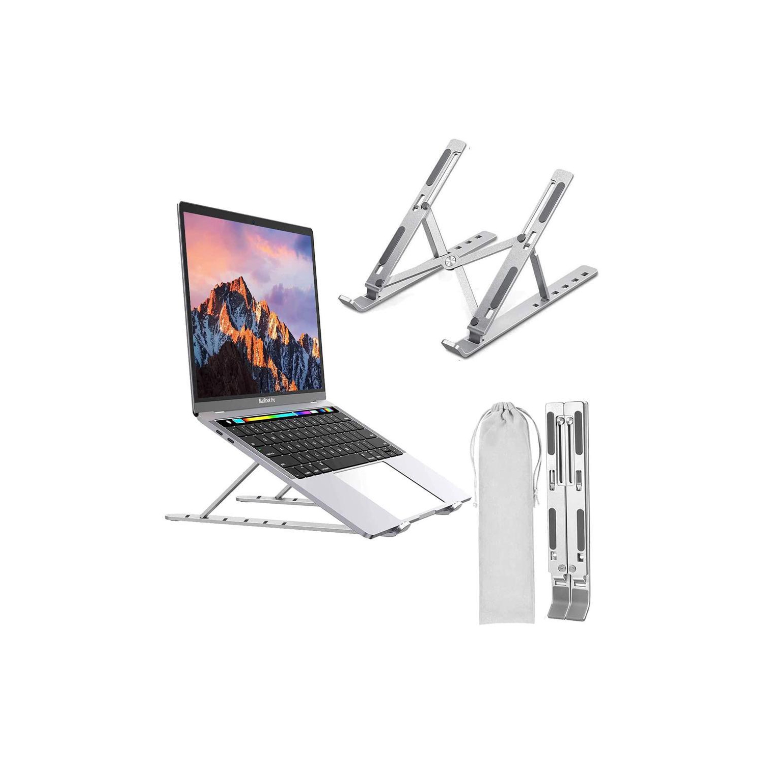Laptop Stand, Universal Adjustable Aluminum Stand for 10-16 inch Laptops, Tablets and E-Book Readers
