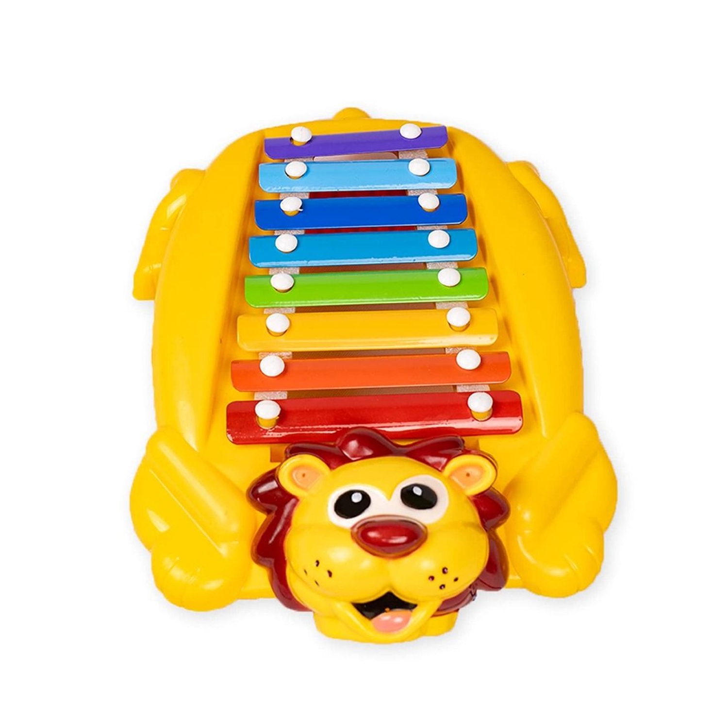 Lion Xylophone Musical Instruments Rainbow-Colored Toy