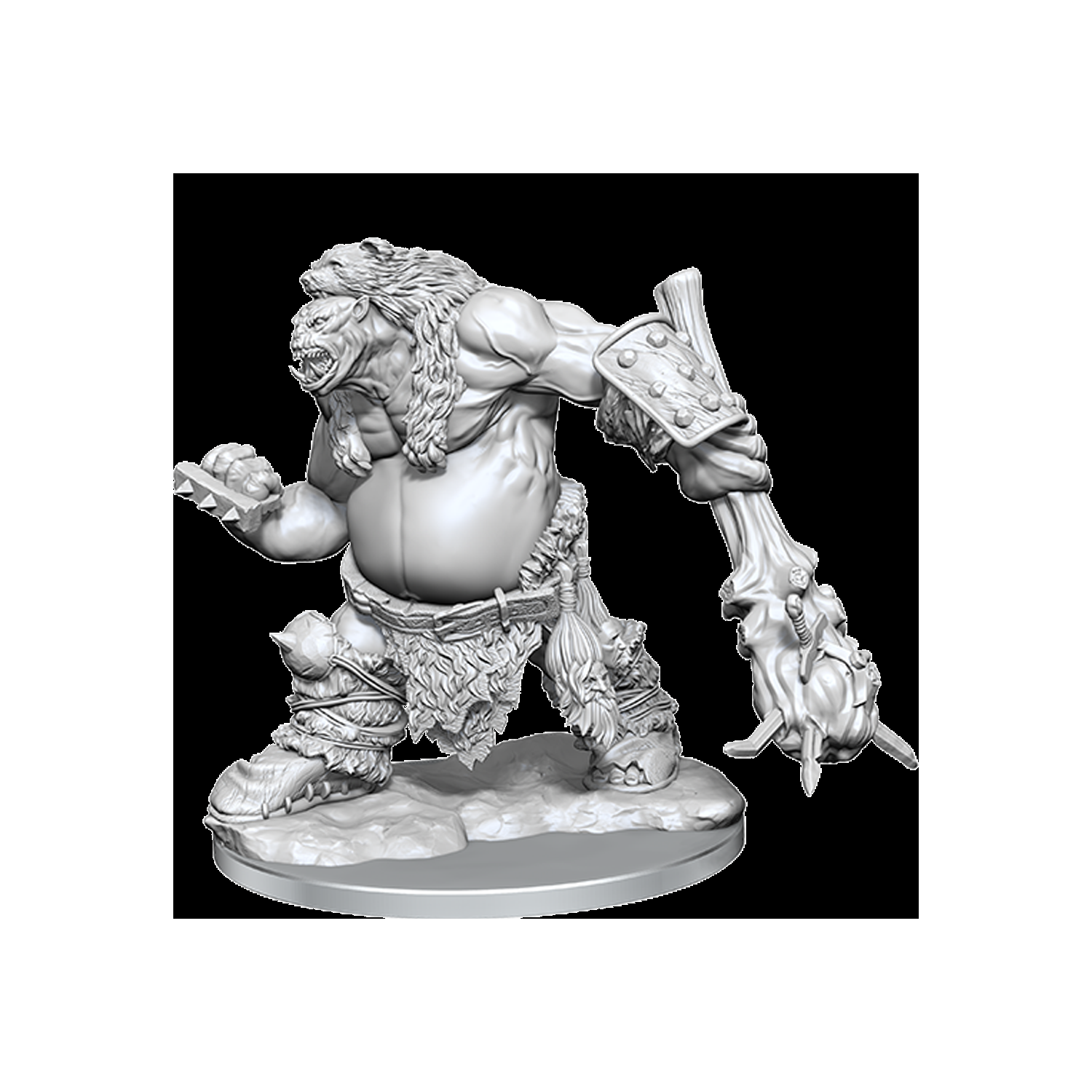 WizKids Games Dungeons & Dragons Frameworks Unpainted Miniatures: Ogre (SALE)