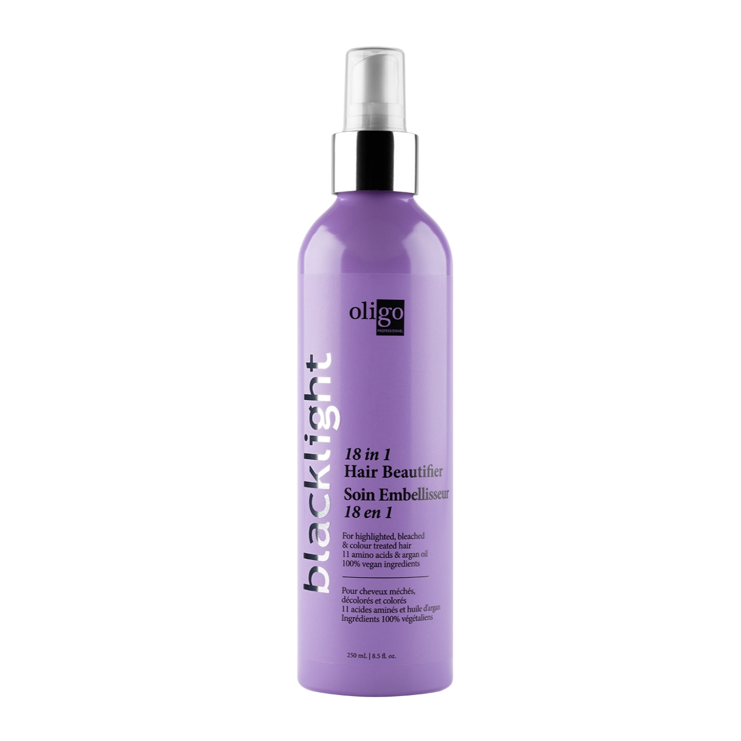Revitalisant 18 en 1 sans rinçage oligo Blacklight, 250 ml