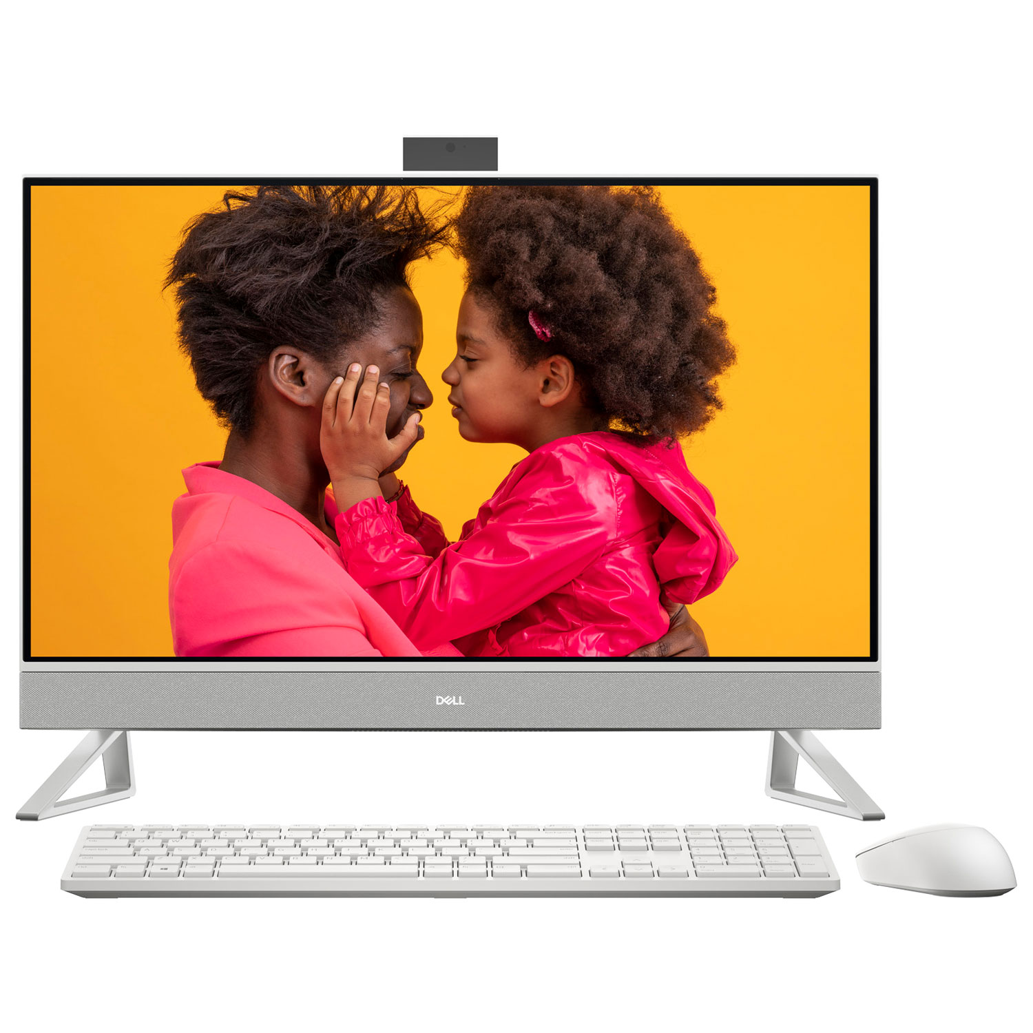 Dell Inspiron 27” Touchscreen All-in-One PC - White (Intel Core i7-1255U/512GB SSD/16GB RAM/Win11) - Only at Best Buy
