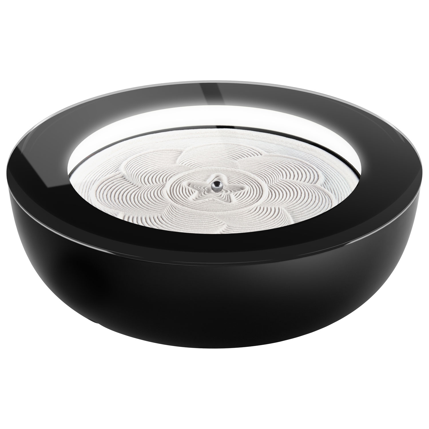 Table de sable cinétique de 21 po Drift Sandscape de HoMedics - Noir