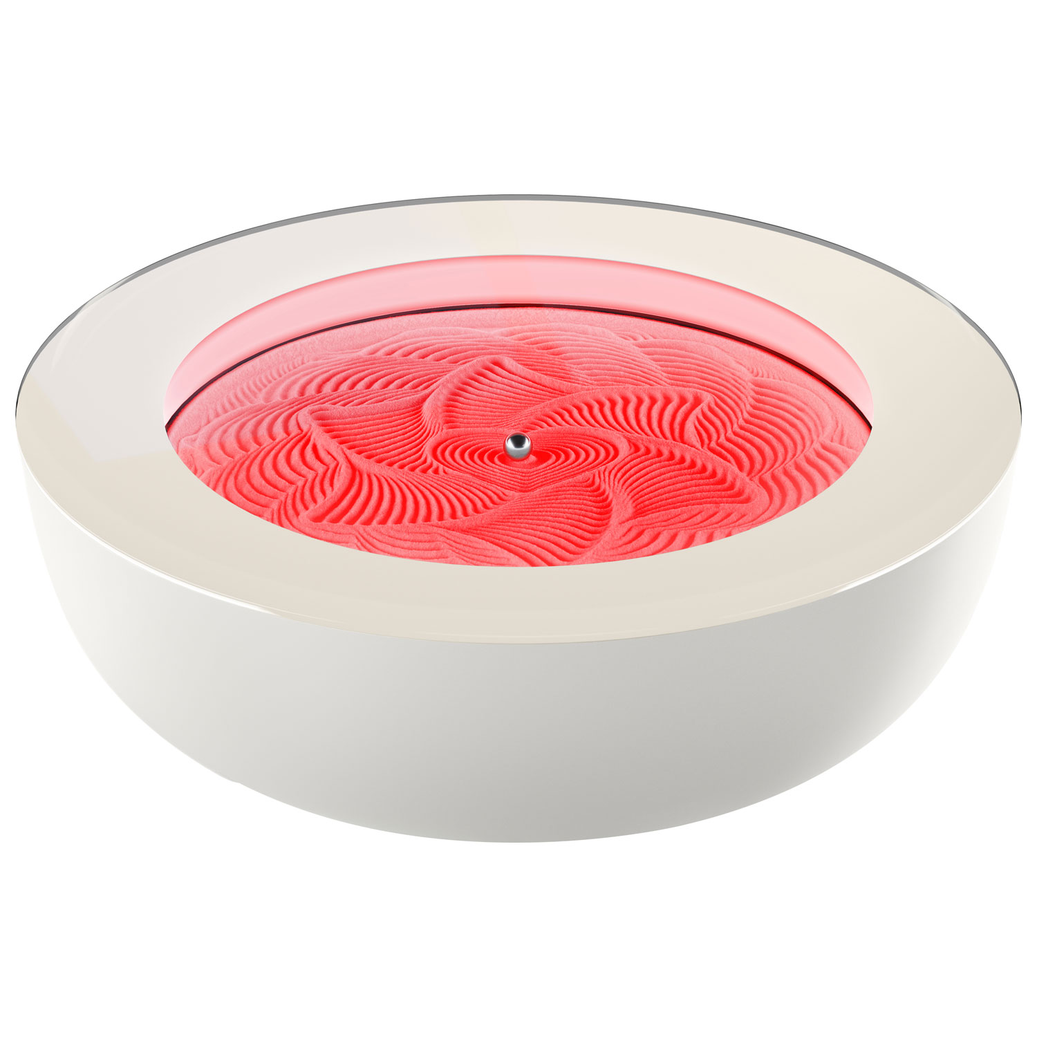 Table de sable cinétique de 16 po Drift Sandscape de HoMedics - Crème