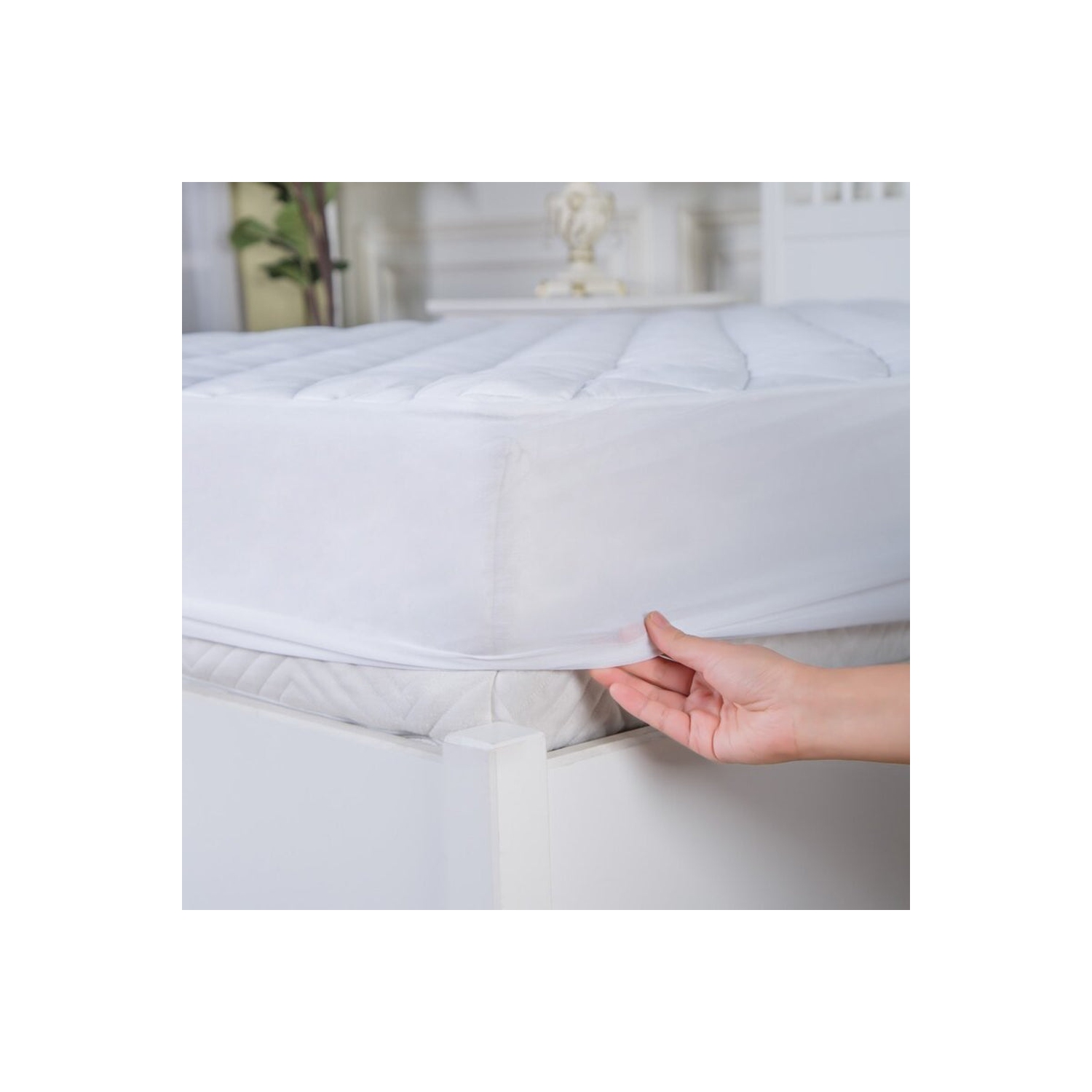 Ultraflex Health Comfort – protège-matelas antimicrobien en Tencel hydrofuge avec protection perméable à l’air Hypoallergénique