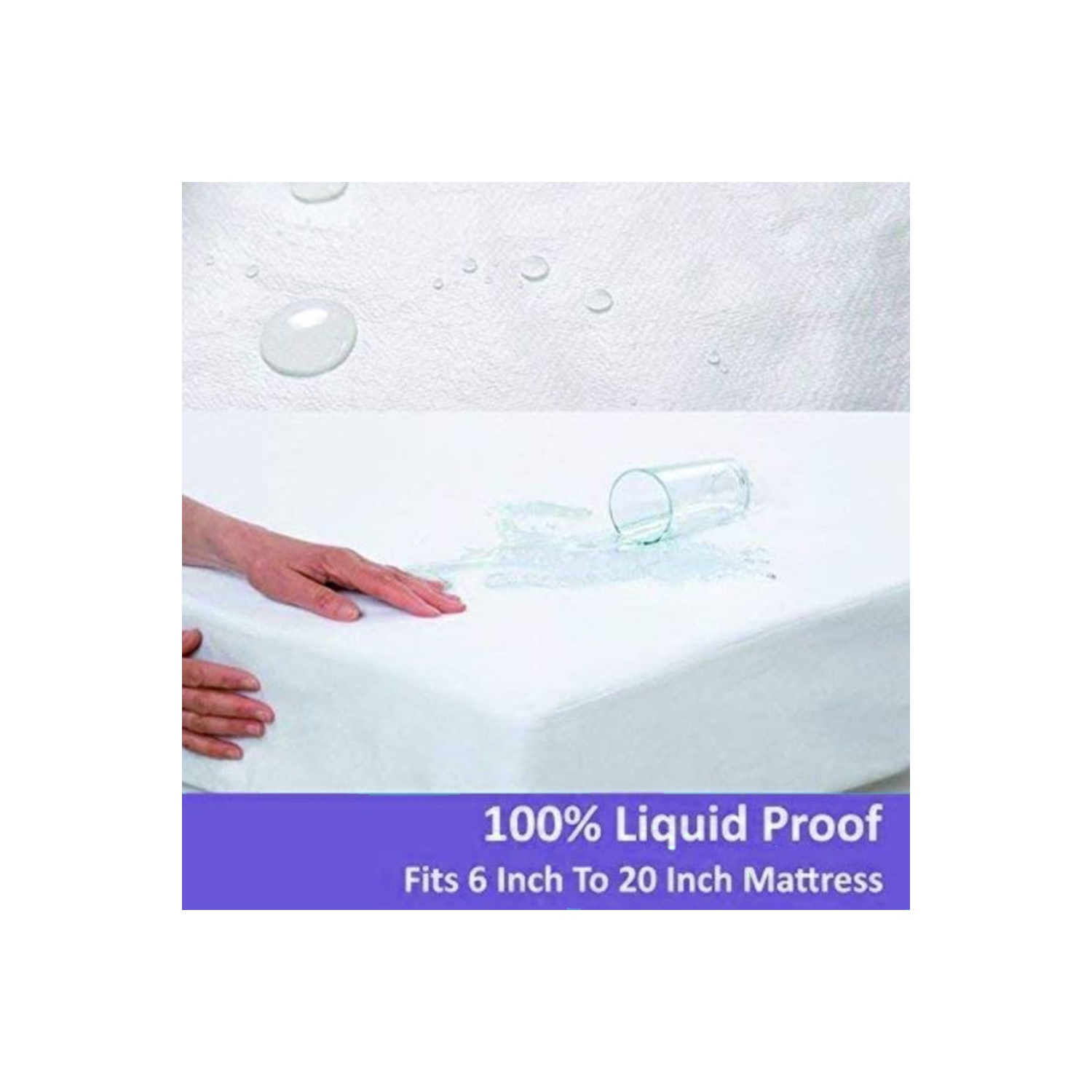 Ultraflex Health Comfort – protège-matelas antimicrobien en Tencel hydrofuge avec protection perméable à l’air Hypoallergénique