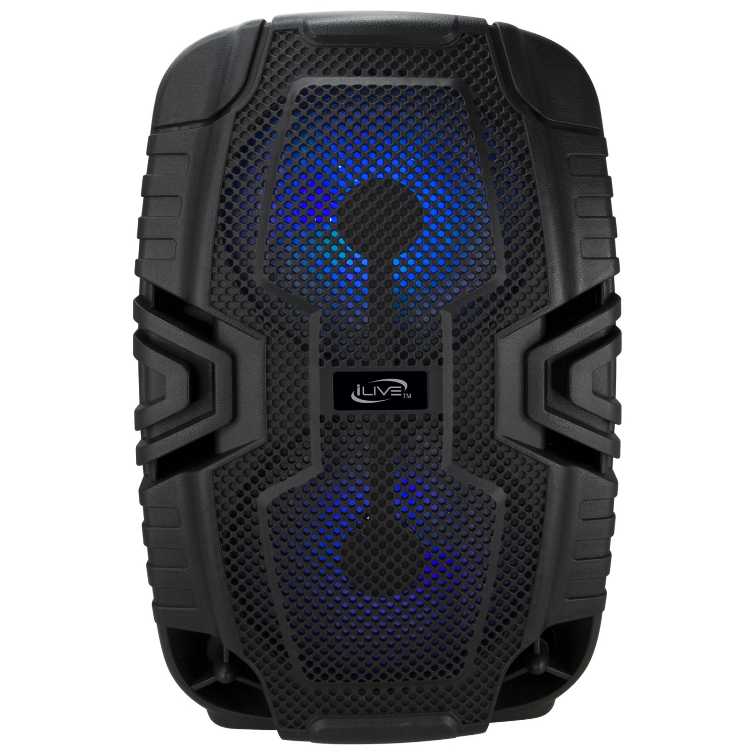 iLive ISB250B Bluetooth Wireless Party/Tailgate Speaker with LEDs