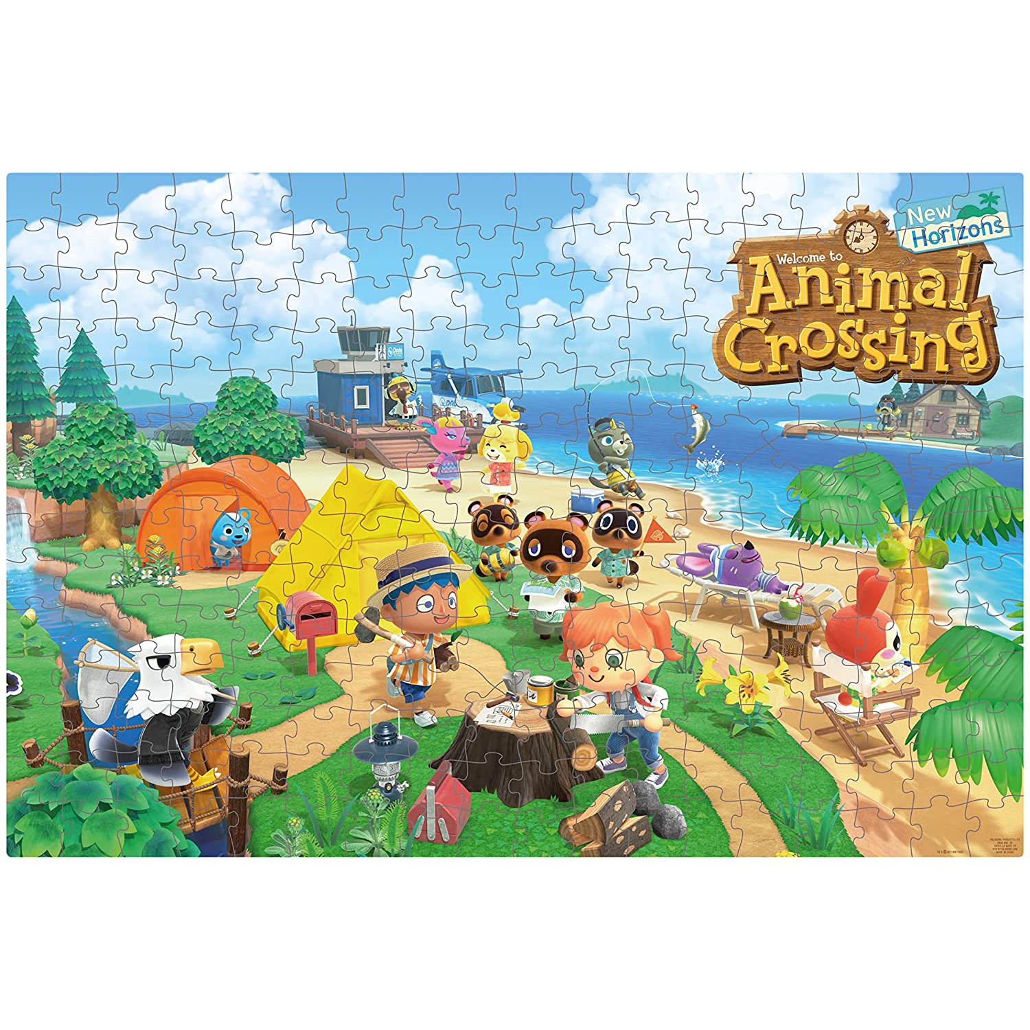 Animal Crossing New Horizons Summer Jigsaw Puzzle