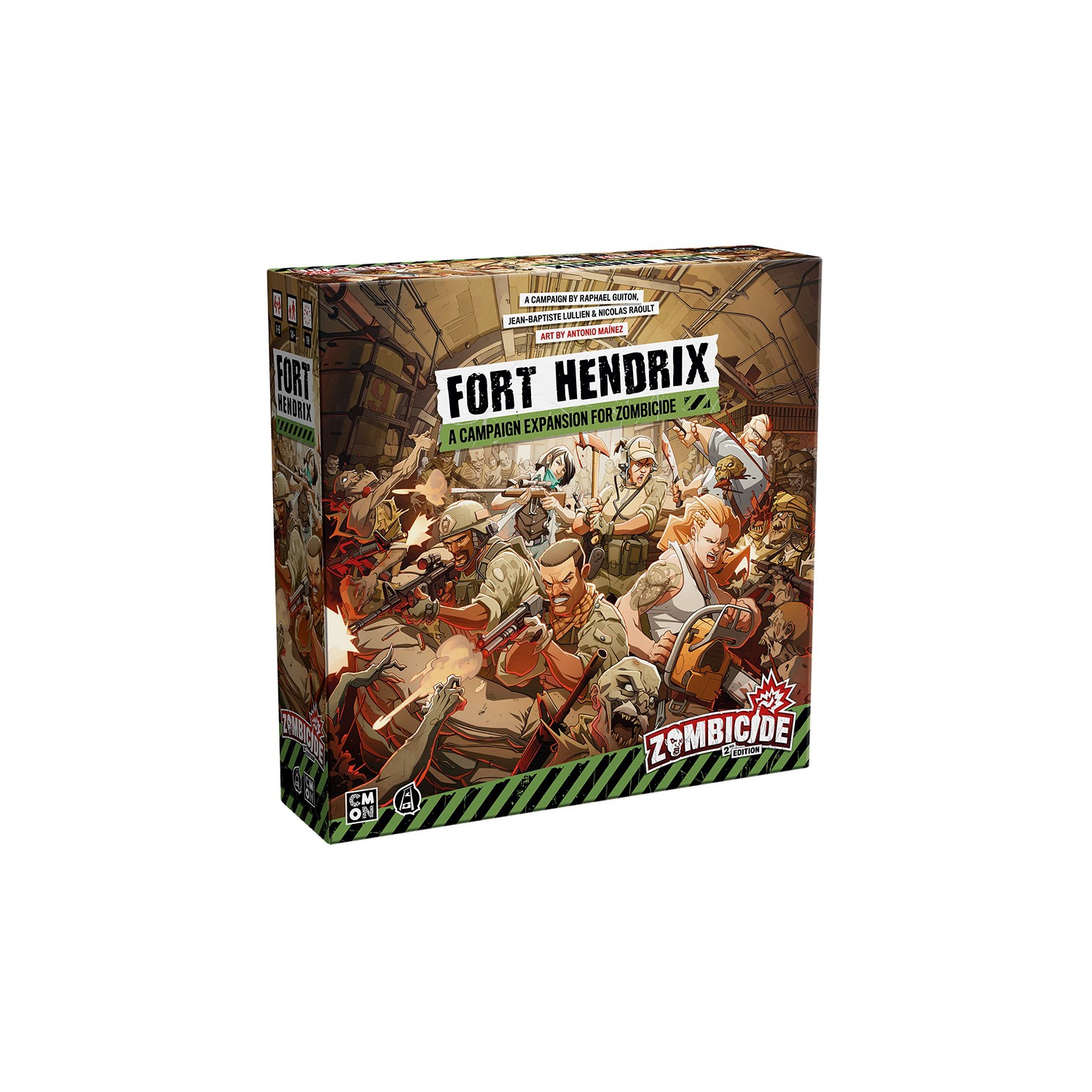 Zombicide - Fort Hendrix 1-6 players, ages 14+, 60 minutes