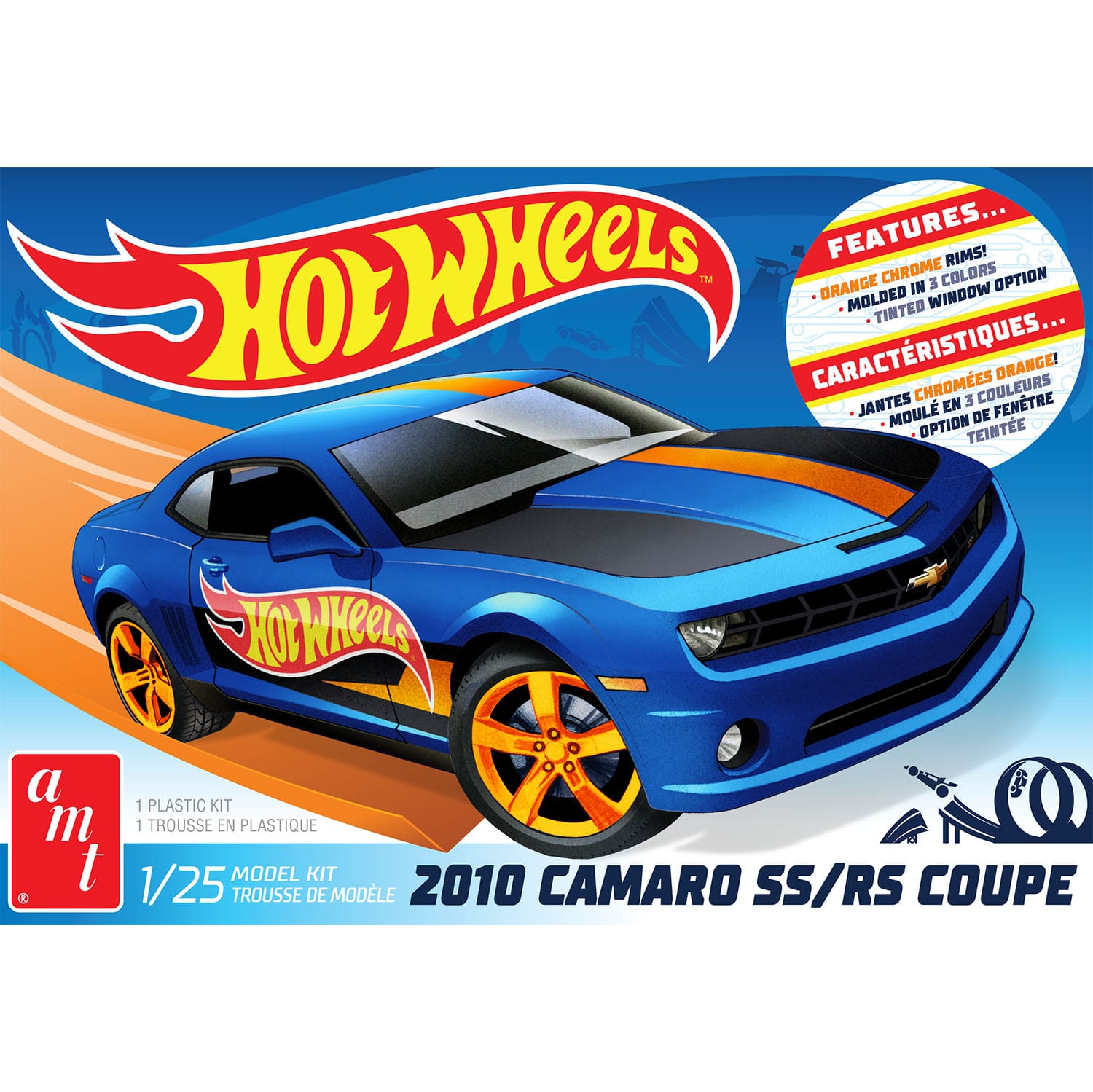 Hot Wheels 2010 Camaro SS/RS Coupe (AMT1255) 1:25 Scale Car Plastic Model Kit