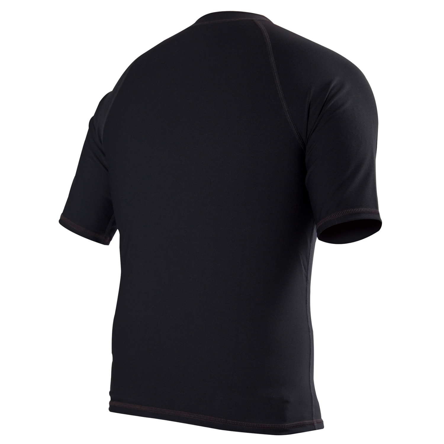 Body Glove Wetsuit Men's Basic Fitted Short-sleeve Rashguard Black - S