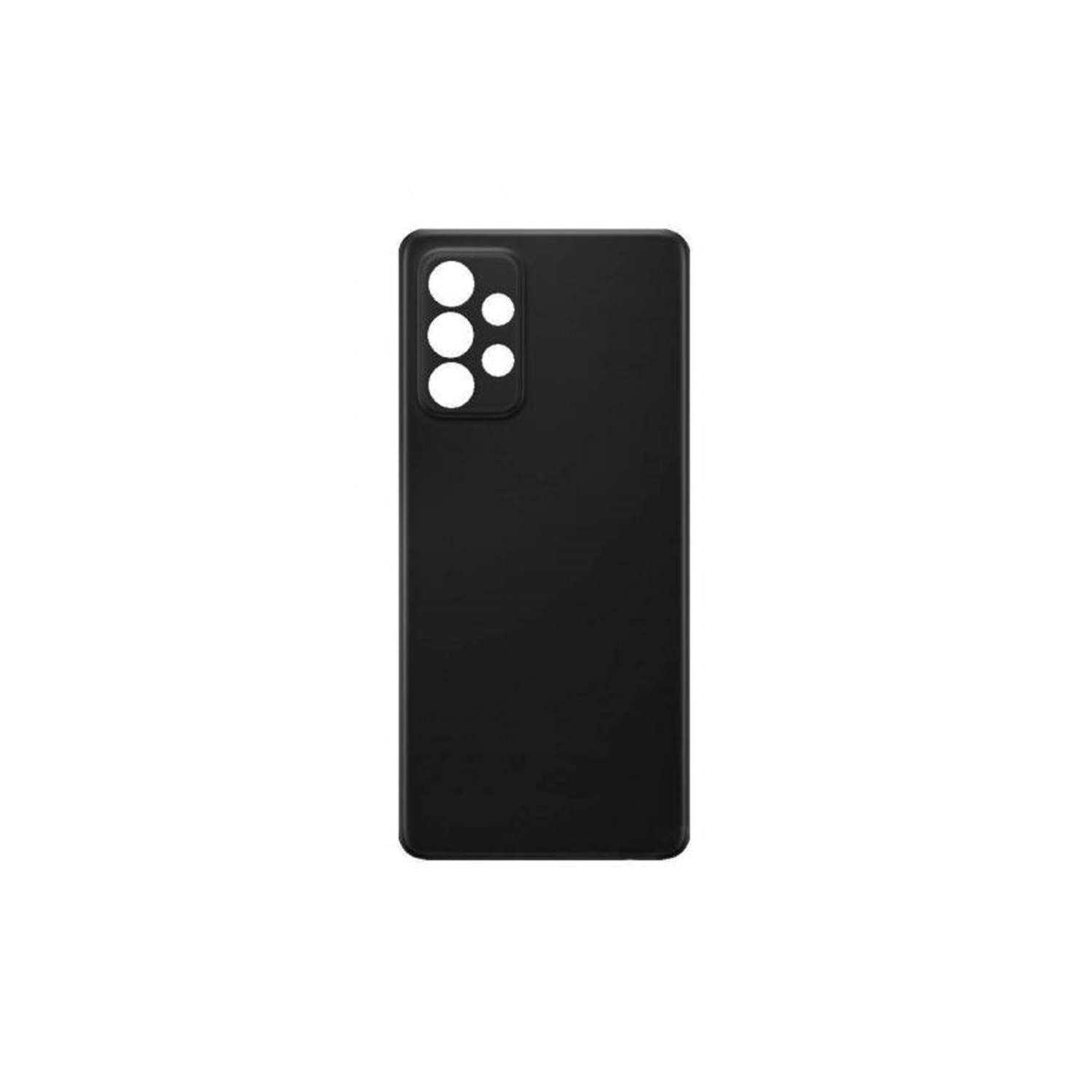 【CSmart】 Thin TPU Silicone Jelly Bumper Soft Case Back Cover for Samsung Galaxy A73 5G (2022), Black