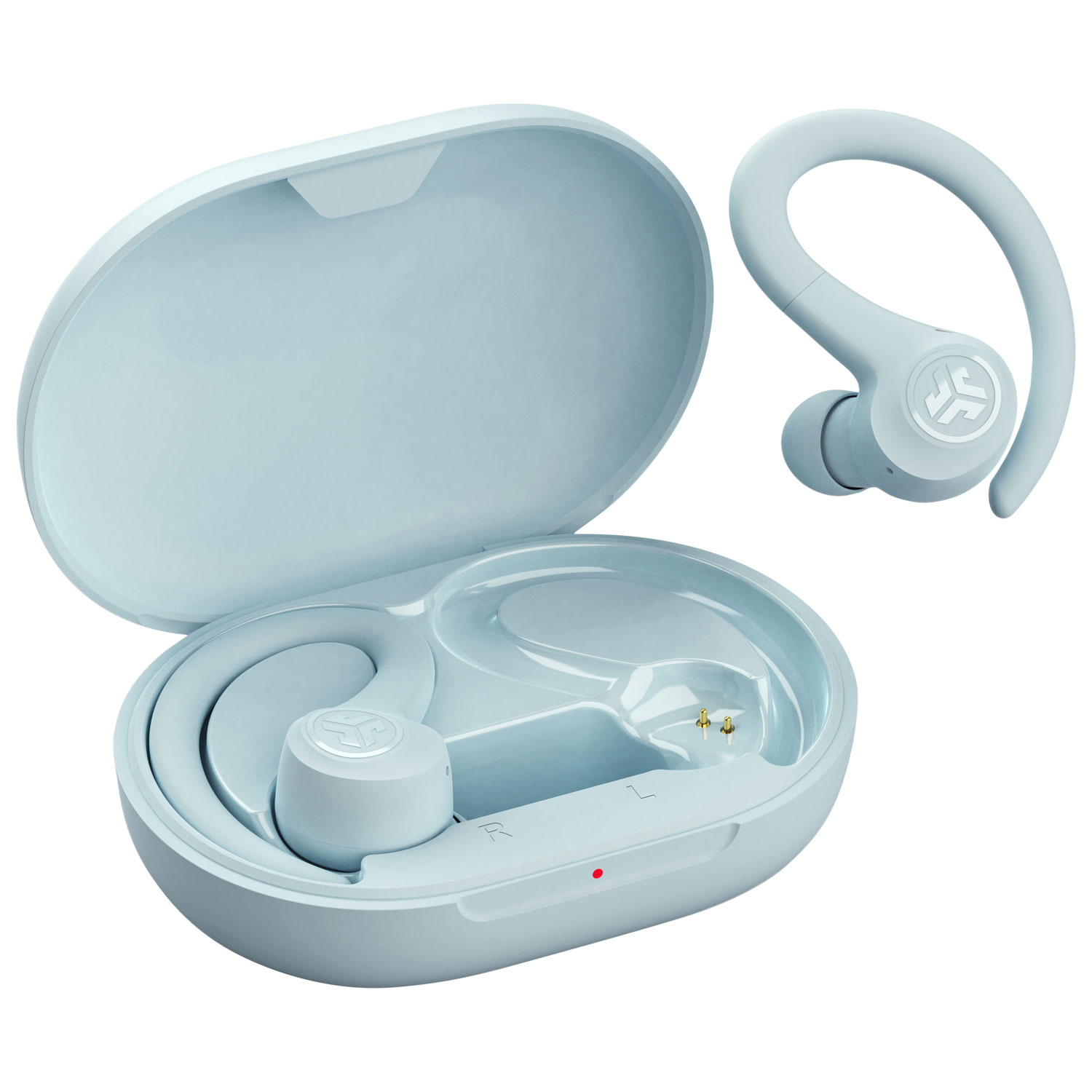 Écouteurs boutons 100 % sans fil GO Air Sport de JLab - Bleu pâle