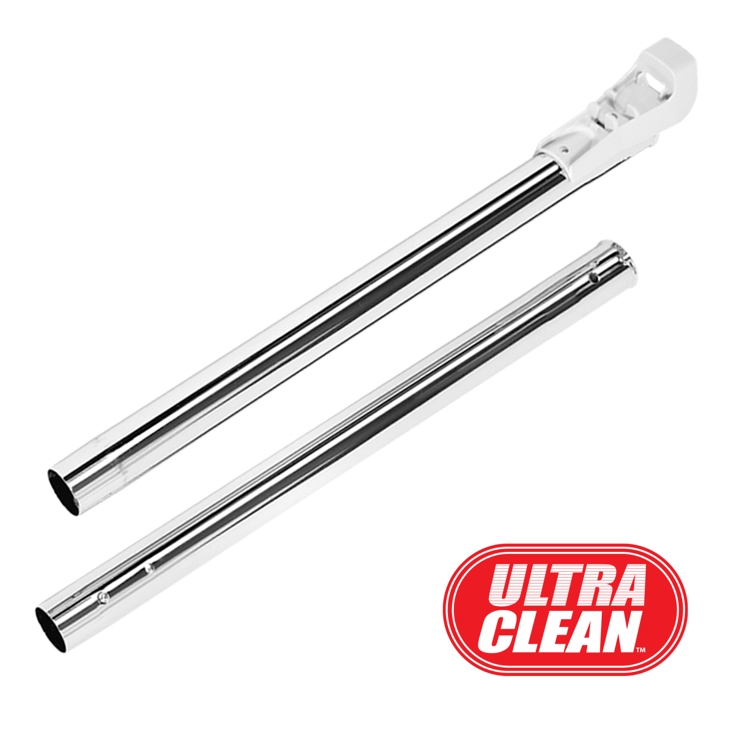 ULTRA CLEAN Central Vacuum Electric Attachment Kit -Dual Voltage 24V/110V Hose with 3-Way On/Off Switch Handle -Electric Power Nozzle –Set of Chromed