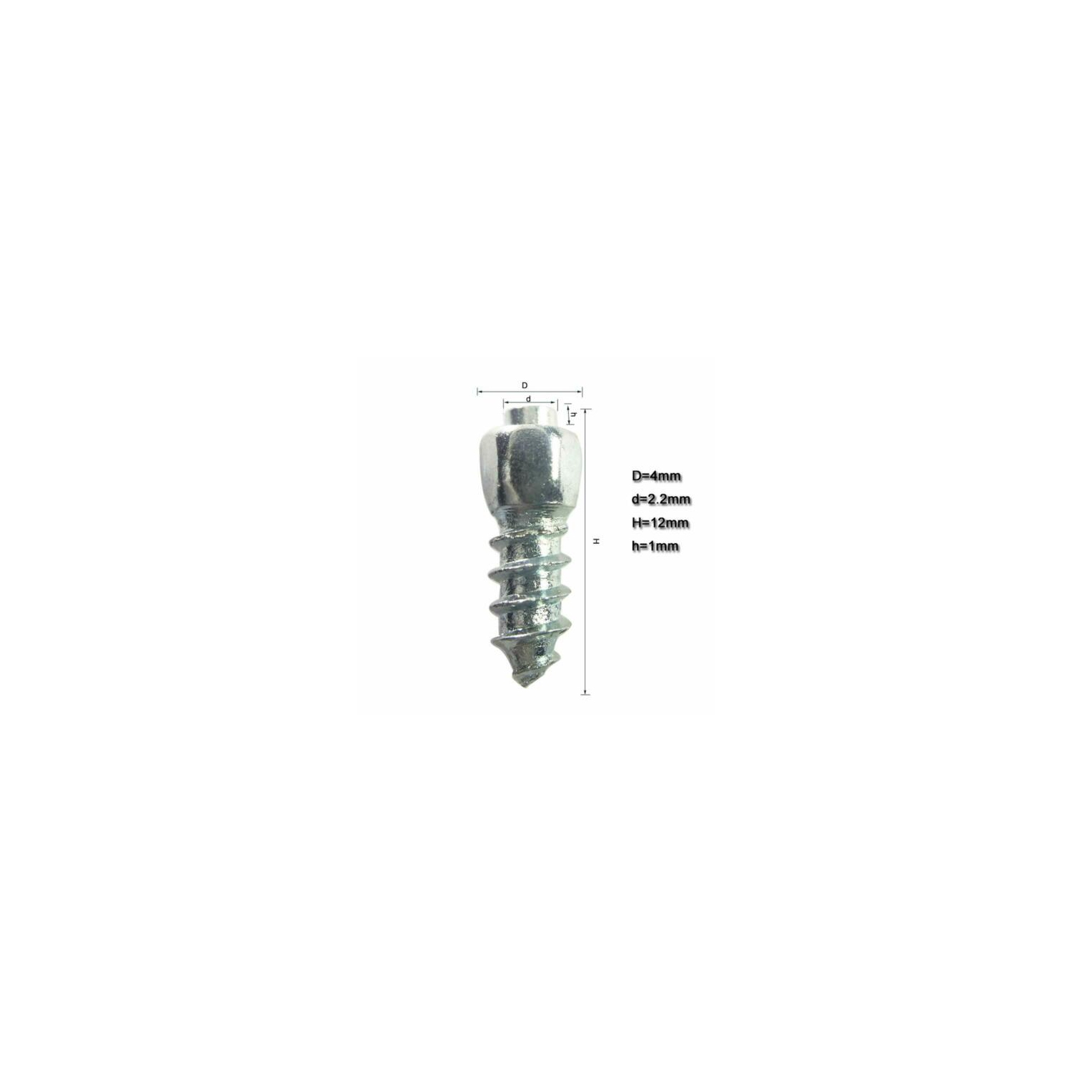 Tire Studs for Car 12mm Carbide Screw Tire Studs Snow Spikes