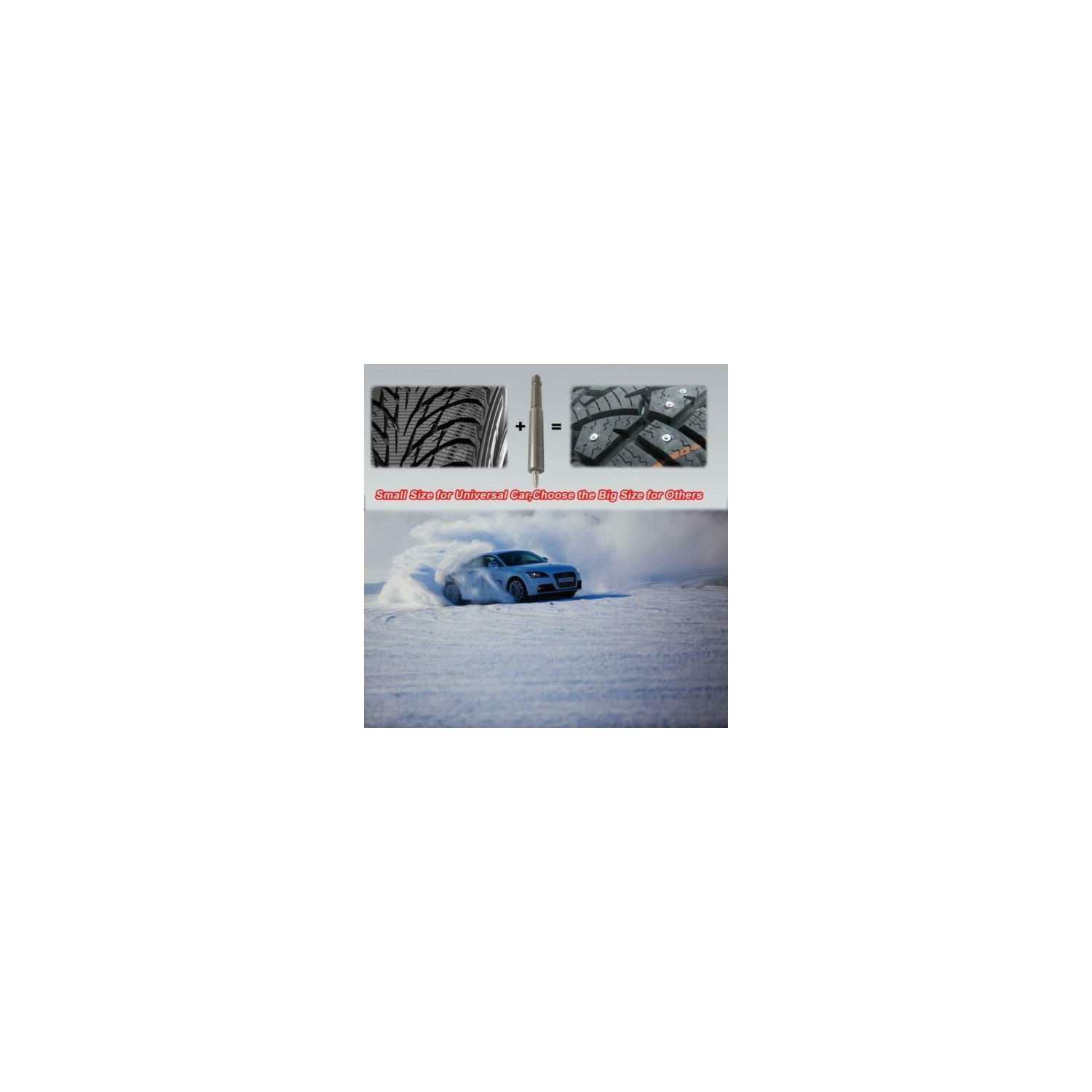 Tire Studs for Car 12mm Carbide Screw Tire Studs Snow Spikes