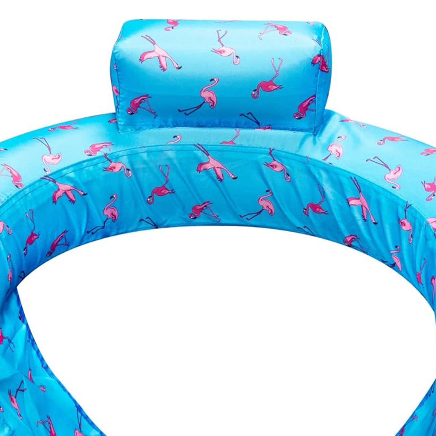 Flamingo Fabric Covered Floating U-Seat Pool Chair Float - 32"