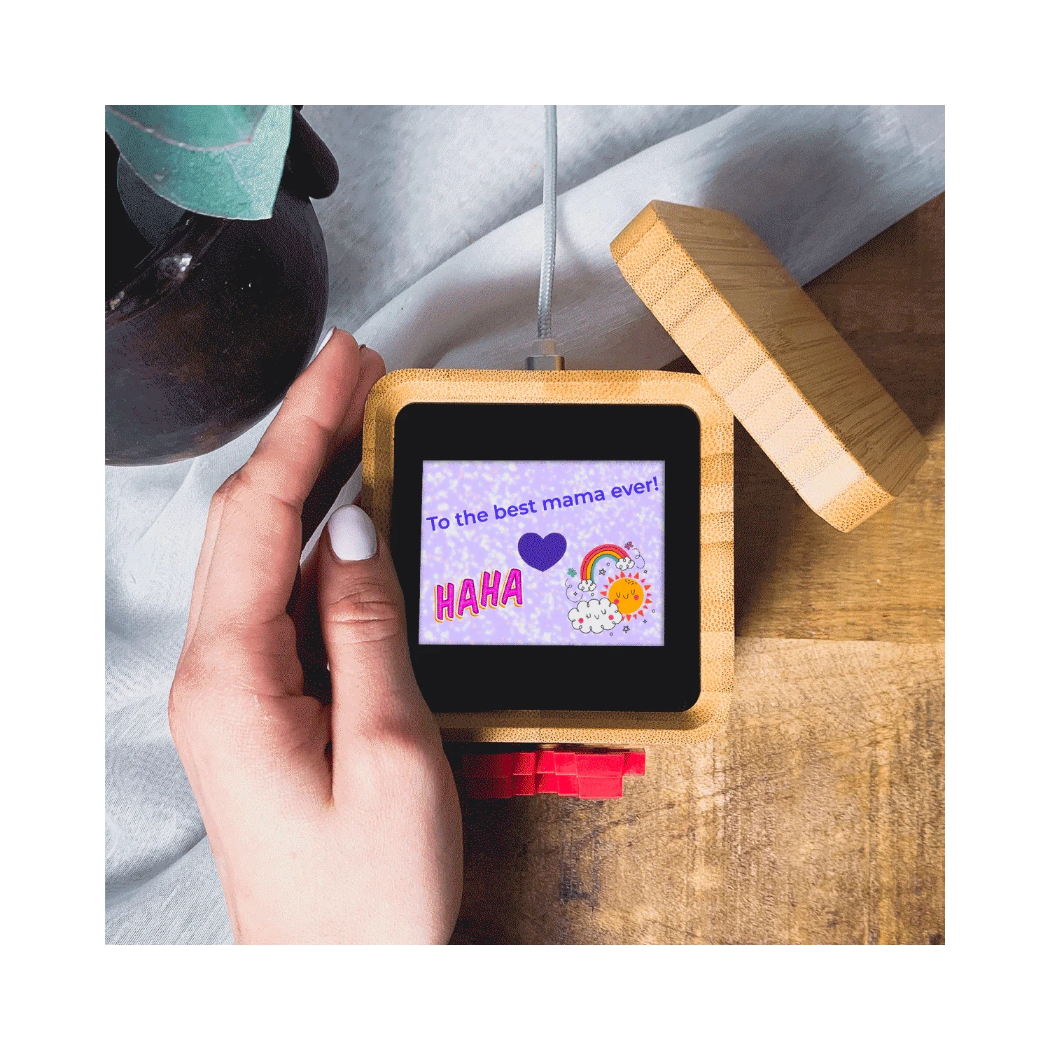 Lovebox Couleur & Photo - Boîte à Amour connectée