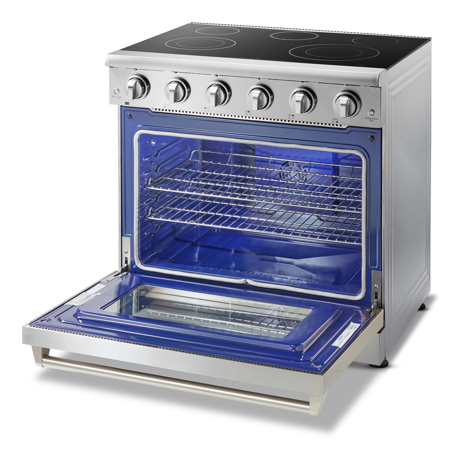 Cuisinière électrique professionnelle de 36&nbsp;po de Thor Kitchen – HRE3601