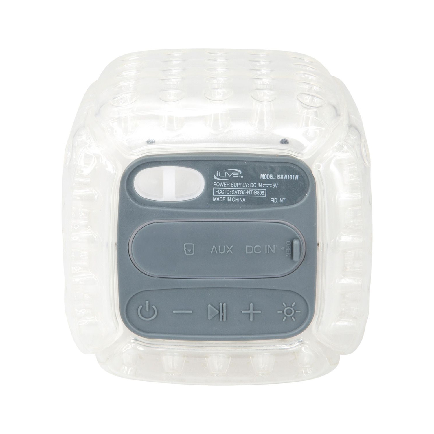 iLive ISBW101W Cush Air Cushion Waterproof Wireless Bluetooth Speaker - White