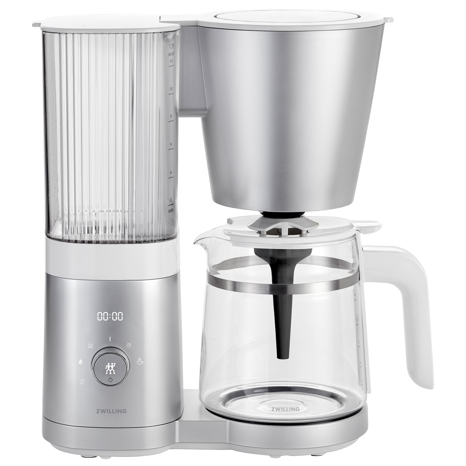 Zwilling Drip Coffee Maker - 12-Cup - Silver