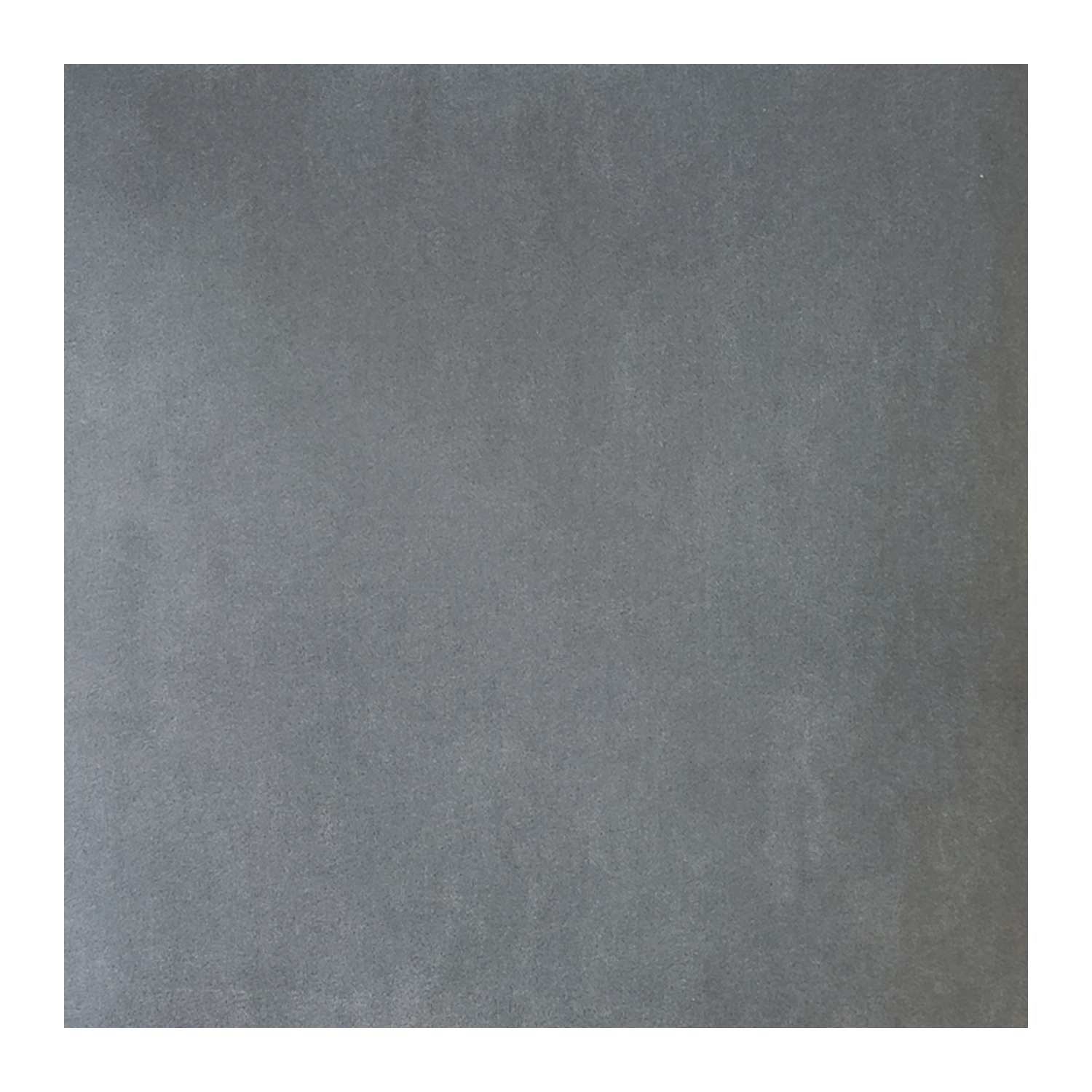 Castello Silver Gray Velvet Throw Pillow 20x20 with Polyfill Pillow Insert