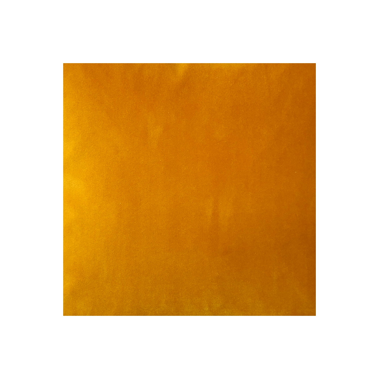 Castello Deep Yellow Velvet Throw Pillow 12x20 with Polyfill Pillow Insert