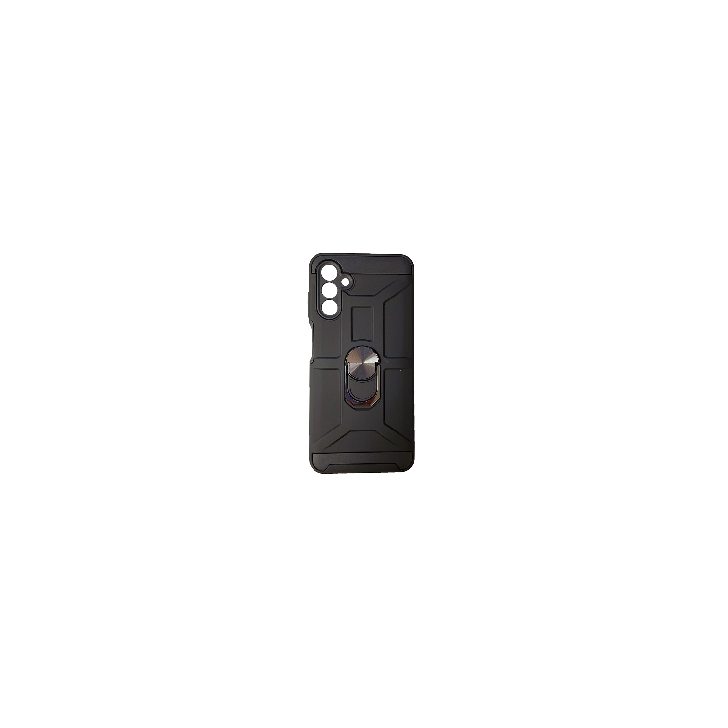 HYFAI Dual Layer Hybrid Cover Case w/360 Degrees Rotating Ring Stand For Samsung Galaxy A13 5G, Black