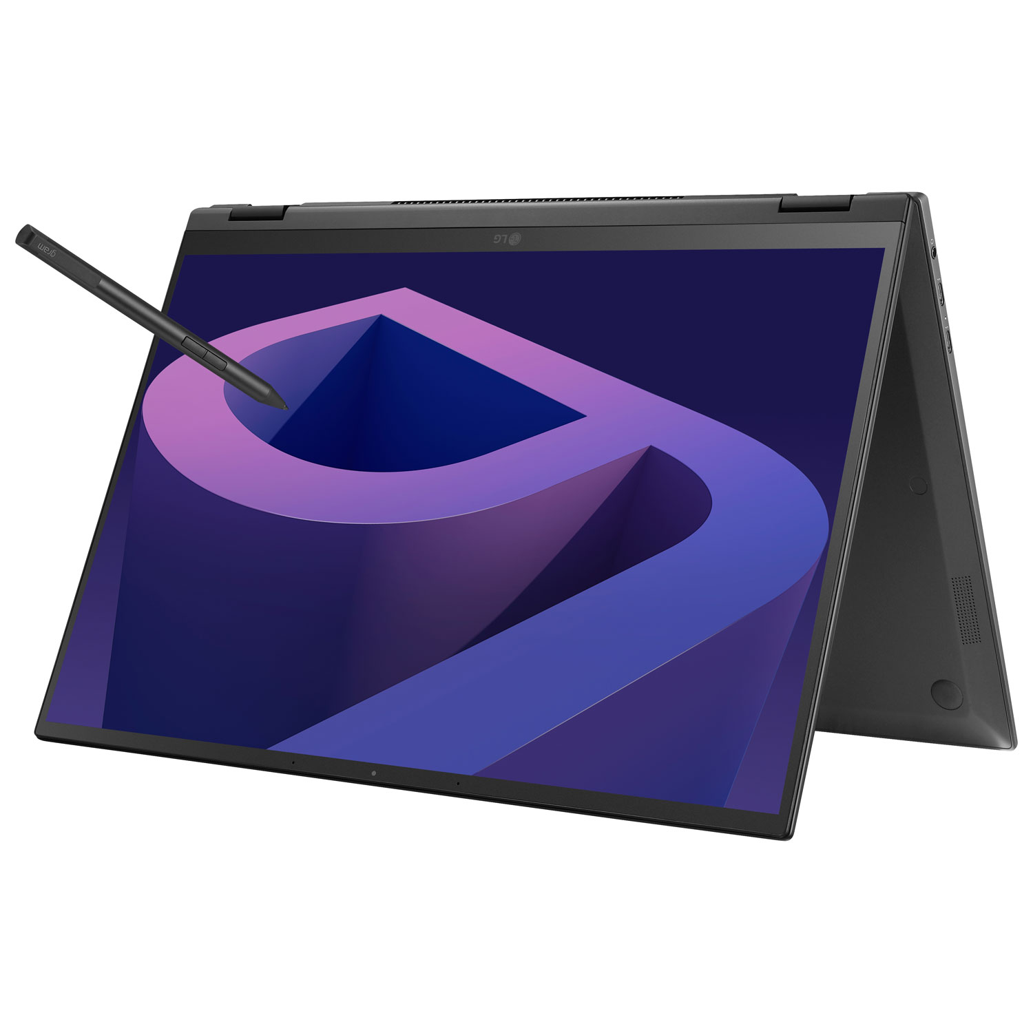 LG Gram 16" Touchscreen 2-in-1 Laptop - Black (Intel Core﻿ i7-1260P/512GB SSD/16GB RAM/Windows 11)