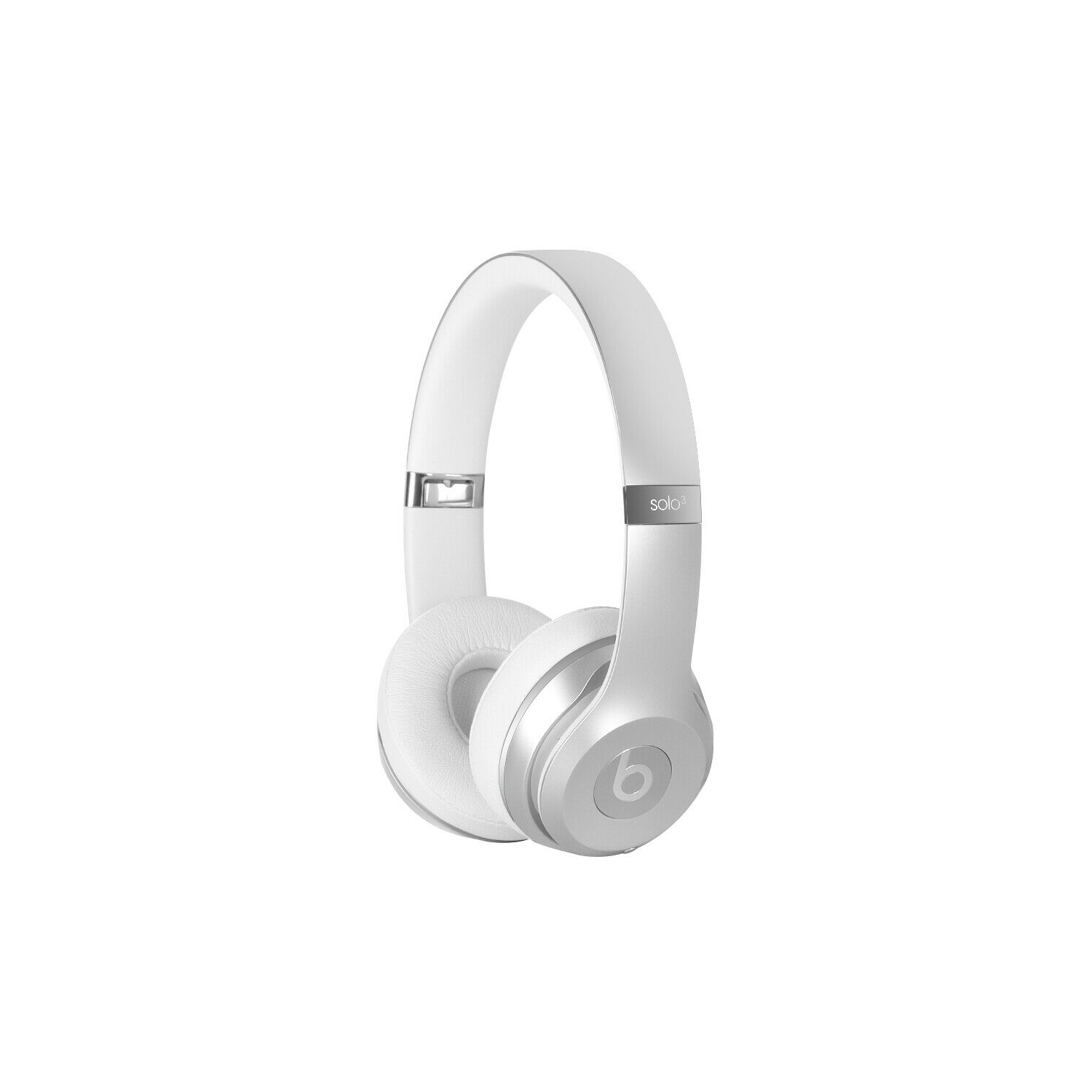 Refurbished - Beats by Dr. Dre Solo3 On the Ear Headphones Noise Isolation Headsets - Silver