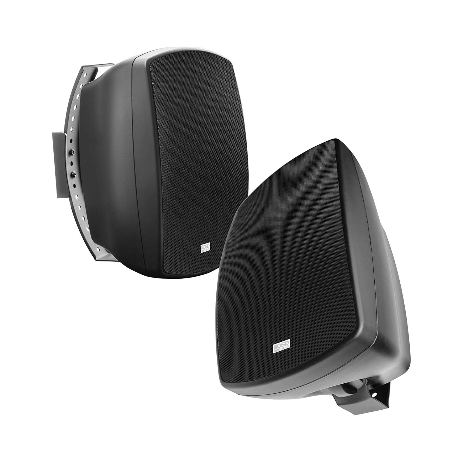 OSD Audio AP650 Black 6.5" 2-Way Indoor/Outdoor Patio Speakers w/ Optional 70V Tap, IP54 Rated,