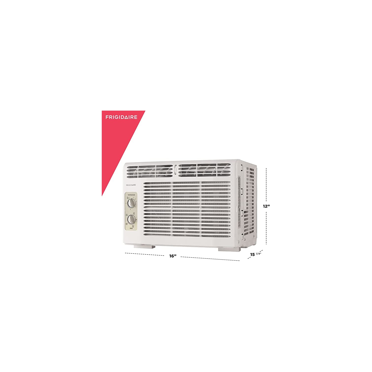 Frigidaire Window-Mounted Room Air Conditioner, 5,000 BTU, in White - NEW