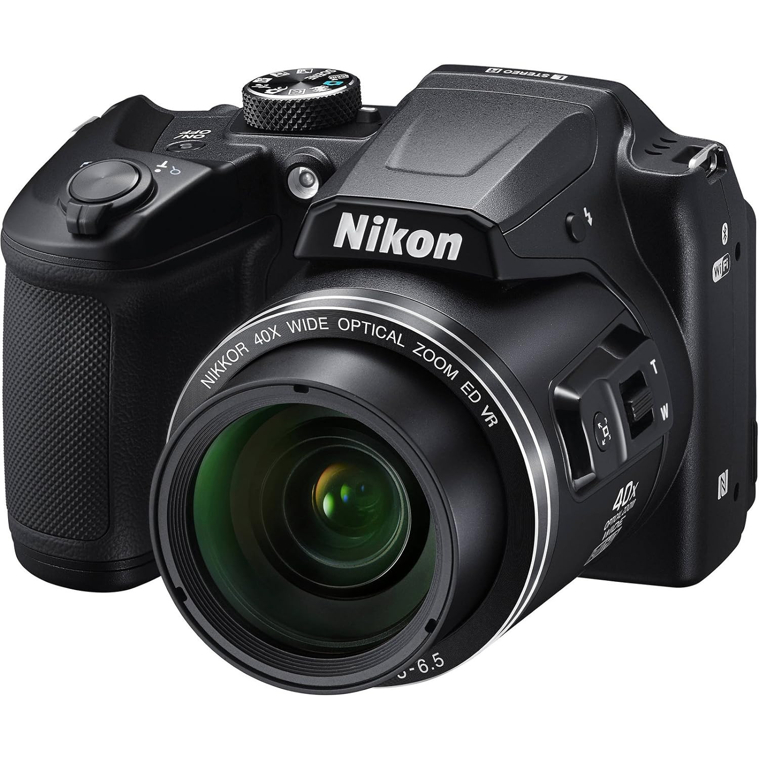 Refurbished (Good) - Nikon COOLPIX B500 16MP 40x Optical Zoom Digital Camera - (Black)