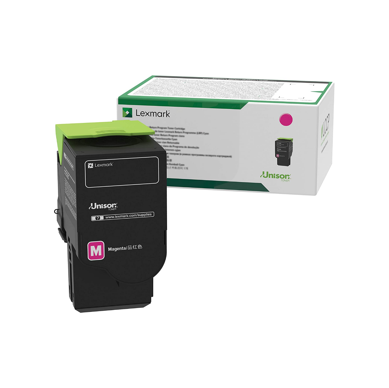 Lexmark 70C1HM0 Magenta. Cartouche d'origine Haut rendement pour : CS310, CS/CX410, 510.