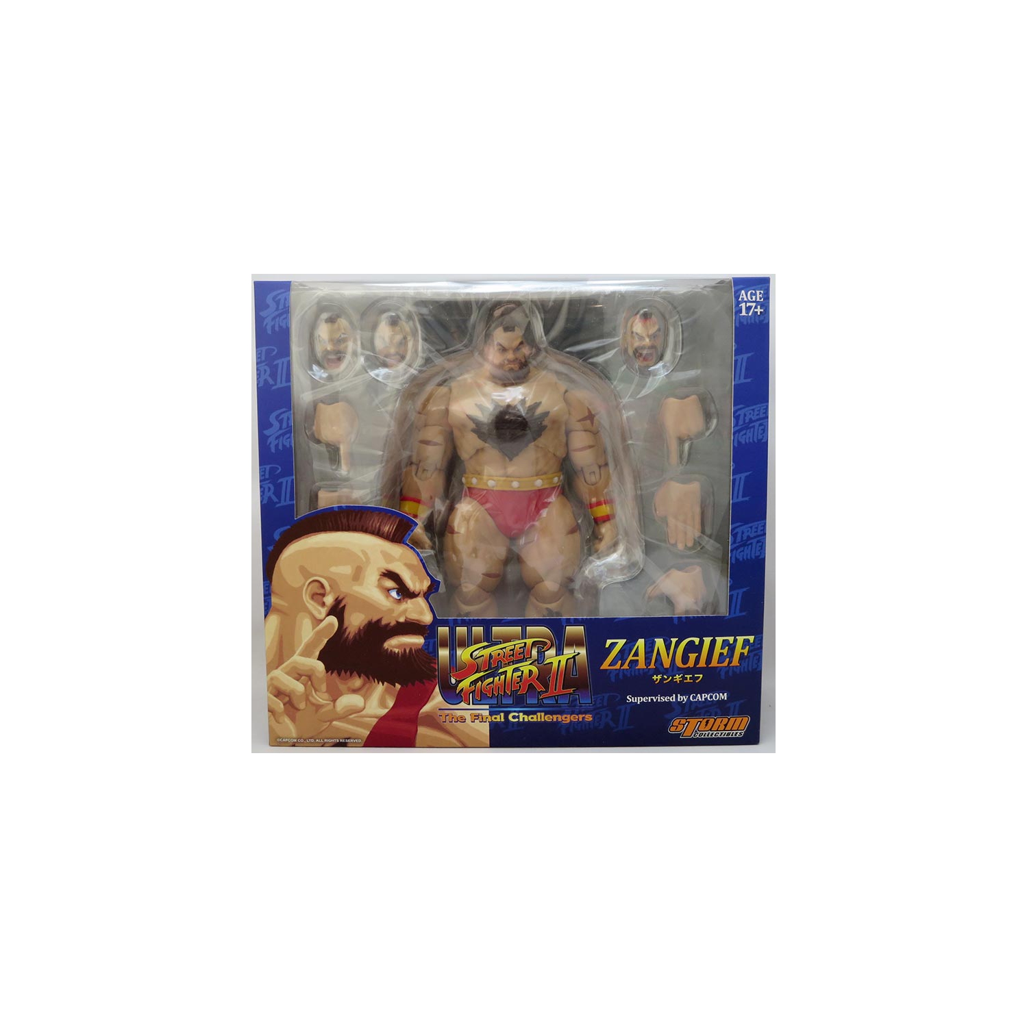 Street Fighter The Final Challenger 9 Inch Action Figure - Zangief