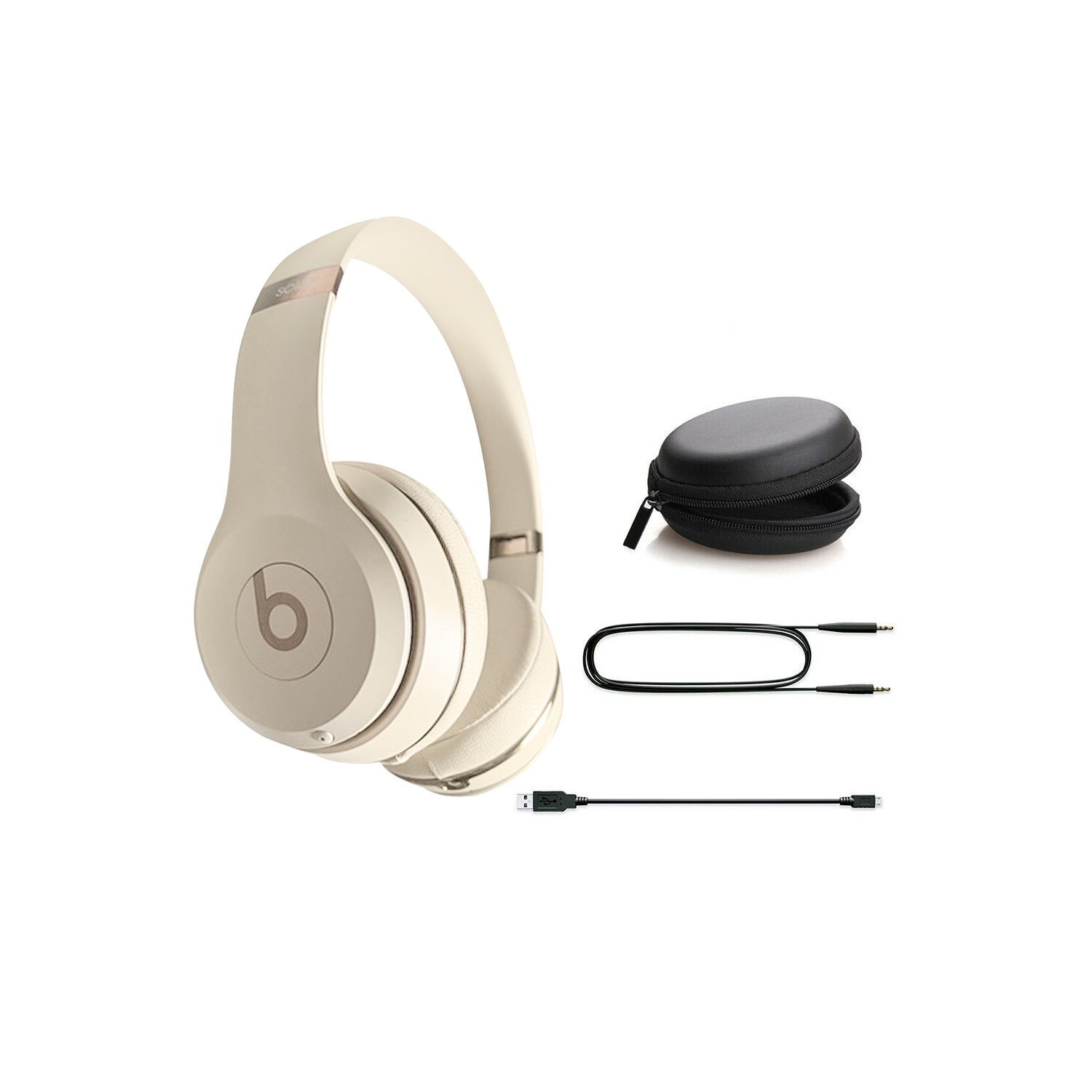 Refurbished - Beats by Dr. Dre Solo 3 Wireless Headsets Solo3 On-Ear Headphones - Satin Gold