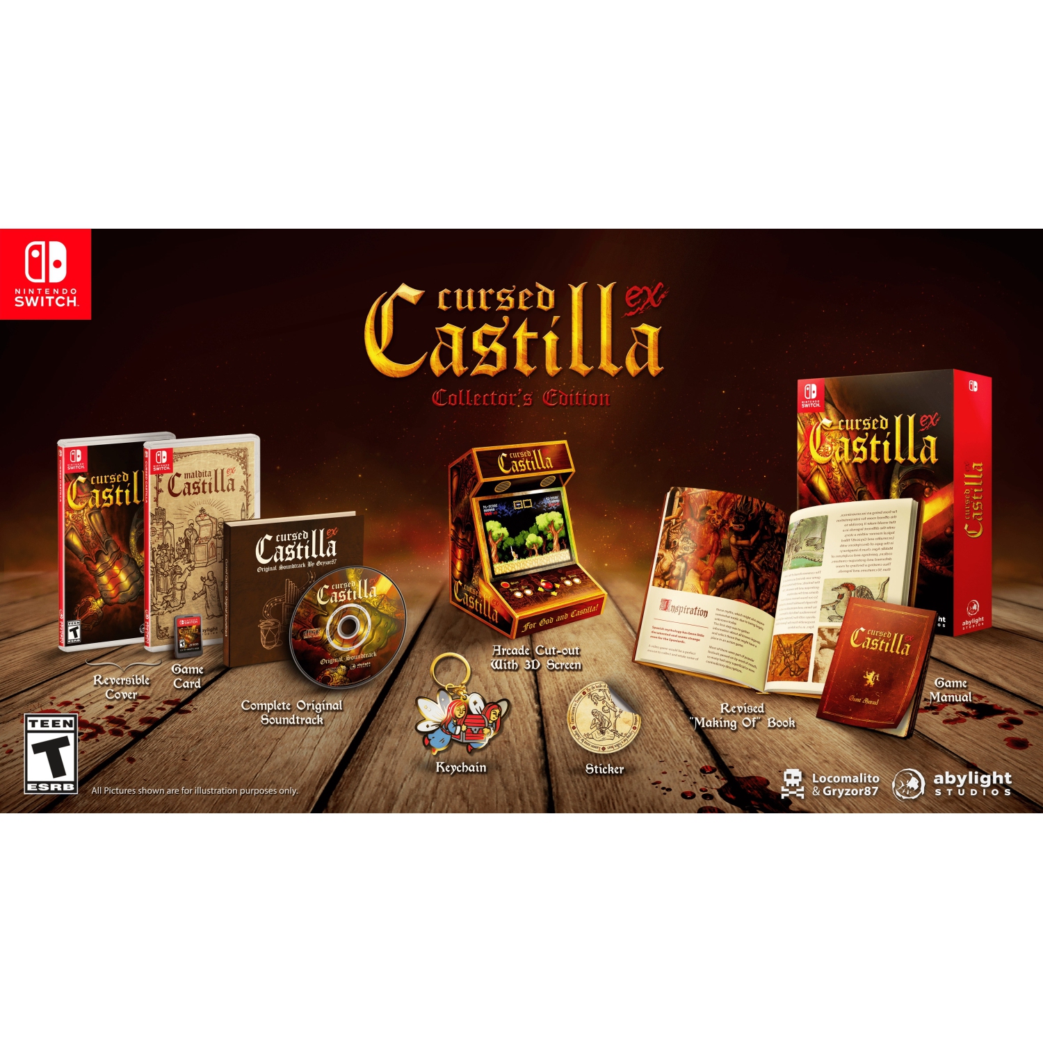 Nintendo Switch CURSED CASTILLA EX COLLECTOR'S EDITION Cursed Castilla EX - Collector's Edition [Nintendo Switch