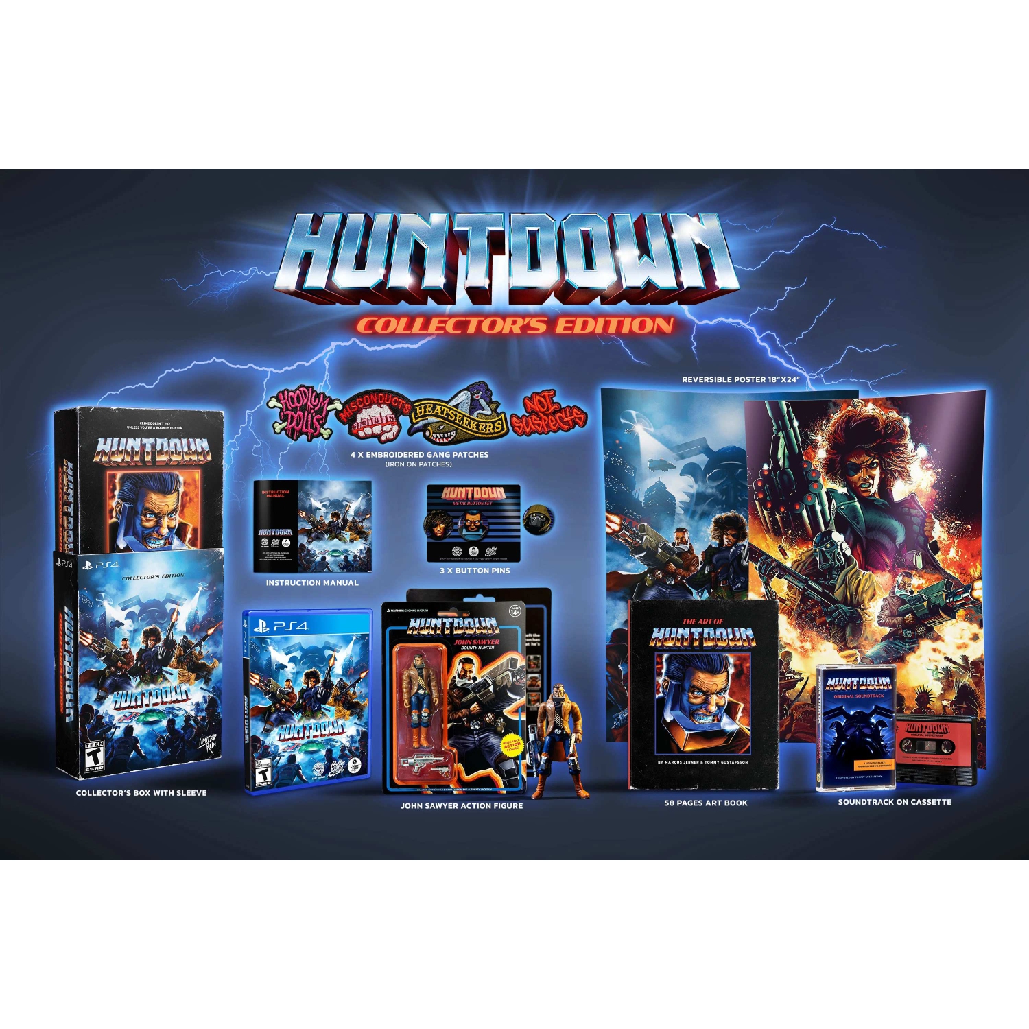Huntdown Collector s Edition PlayStation 4 Best Buy Canada