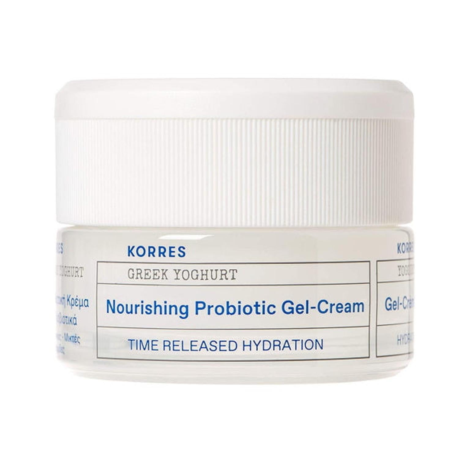 Crème-gel-crème nourrissante probiotique au yogourt grec Korres - 40 ml [soins de la peau]