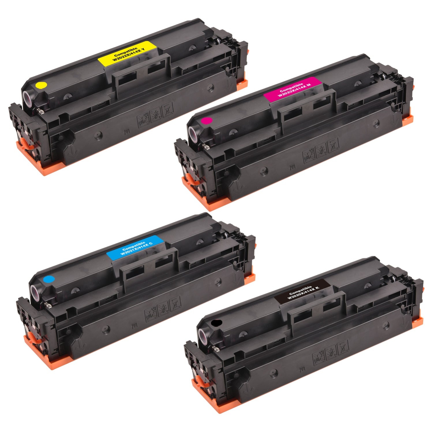 Compatible HP 414A Toner Cartridge Set By Superink