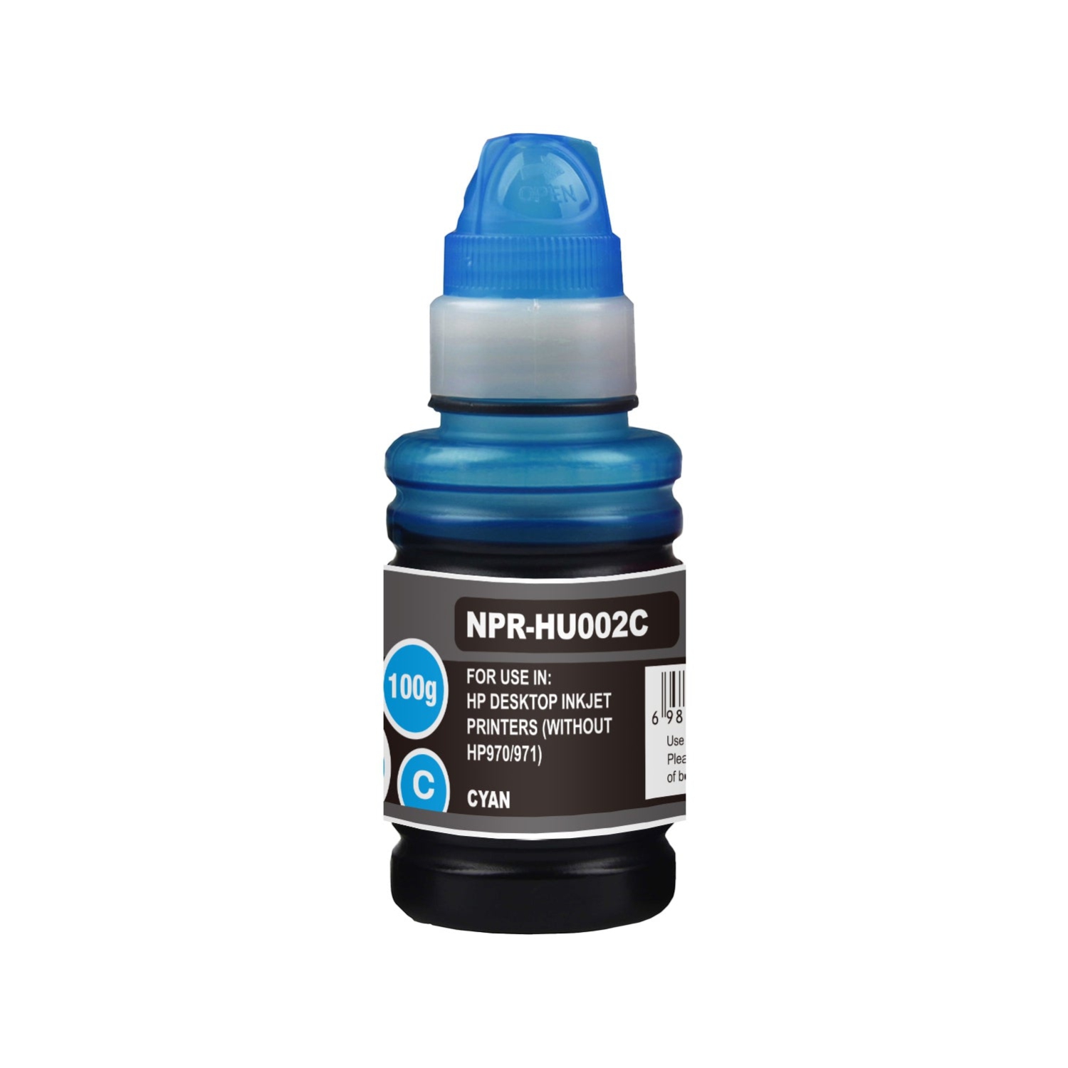 Compatible HP 31 1VU26AN Cyan Ink Bottle by Superink