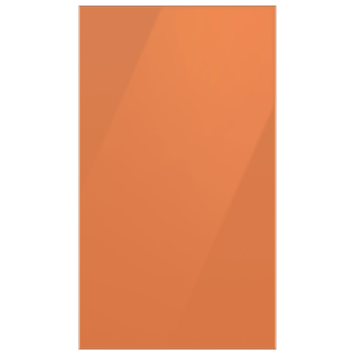 Panneau pour réfrigérateur à 4 portes polyvalent BESPOKE de Samsung - Panneau inférieur - Verre clémentine