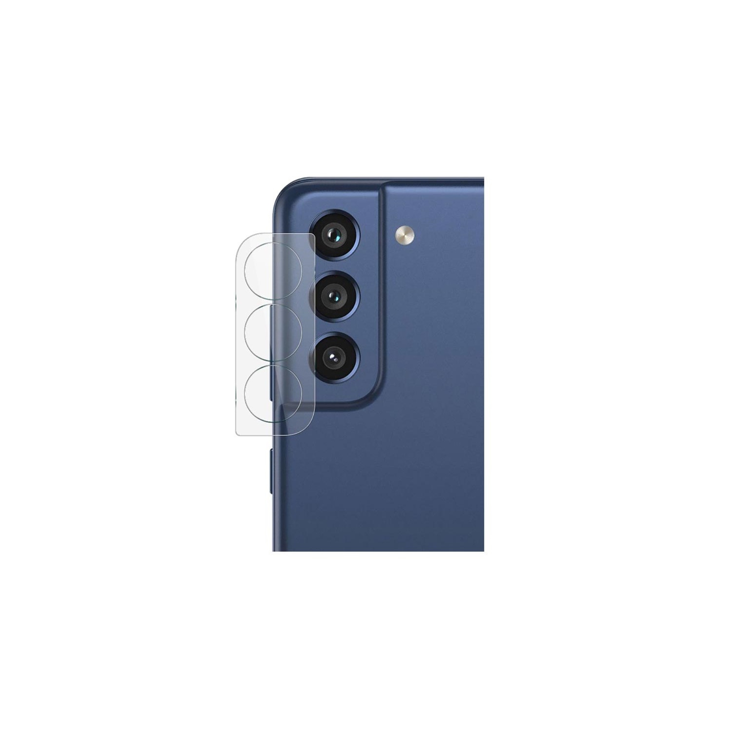 TopSave [1 pièce] Verre trempé plat transparent pour objectif d'appareil photo pour Samsung Galaxy S21 FE