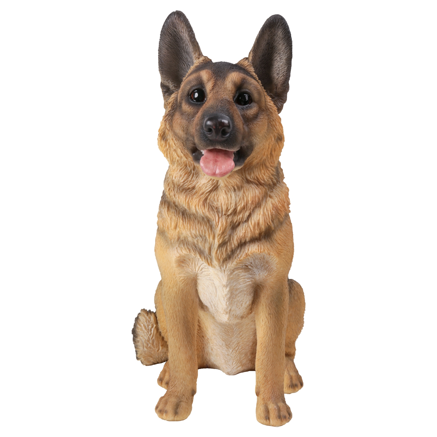 Hi-Line Gift Ltd Small German Shepherd Sitting Garden Statue