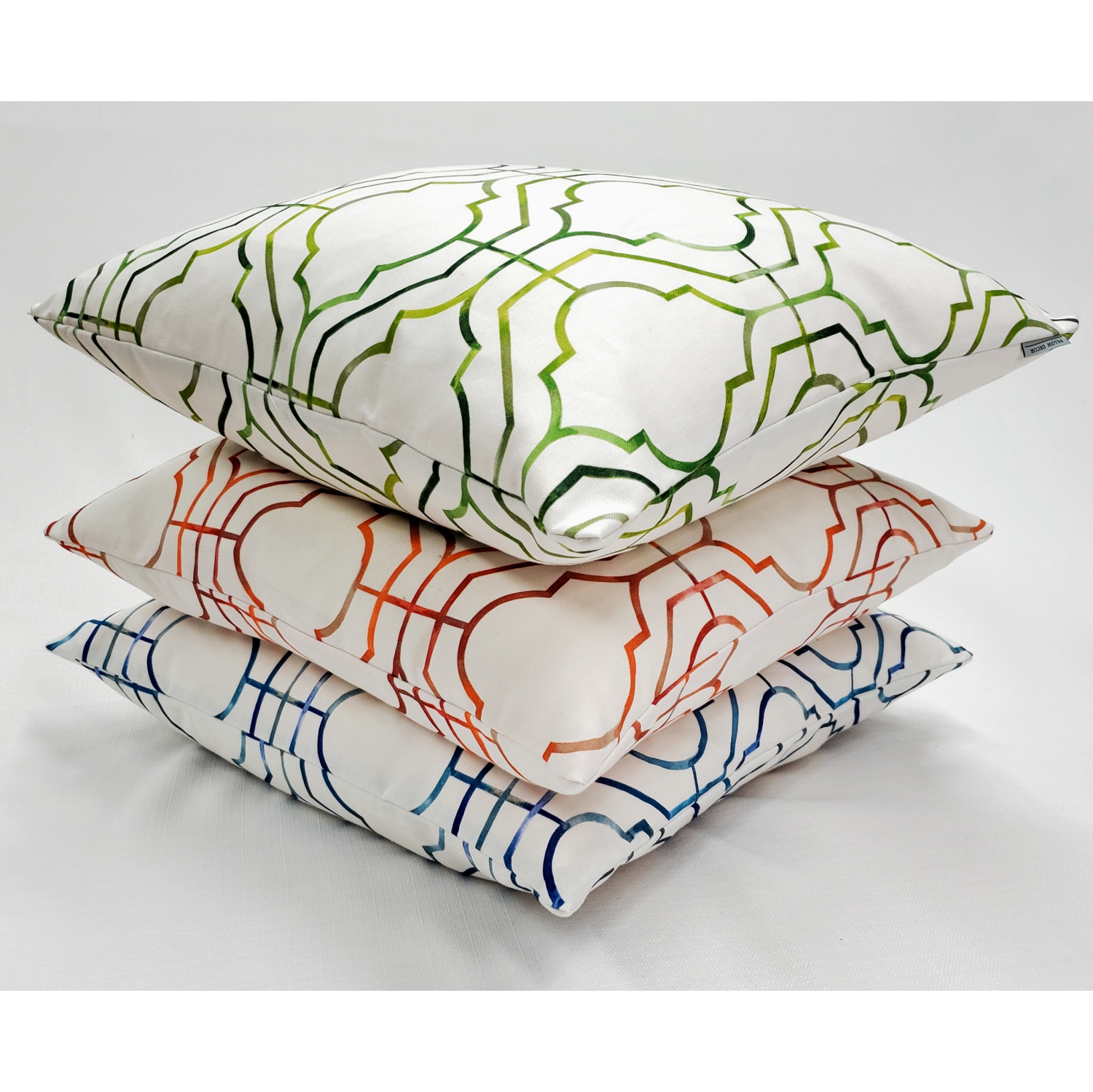 Biltmore Gate Green Throw Pillow, 20"x20"