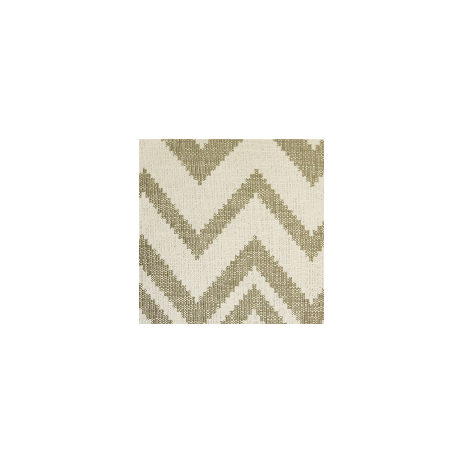 Lorenzo Zigzag Cream Throw Pillow, 20"x20"