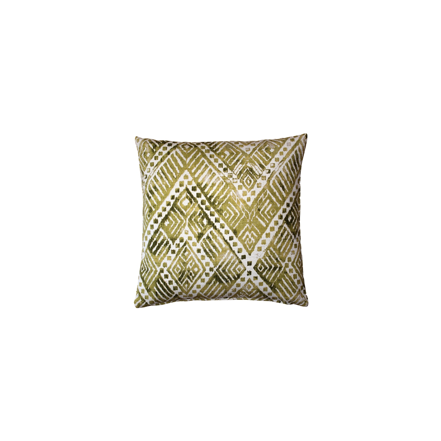 Tangga Green Throw Pillow 20X20