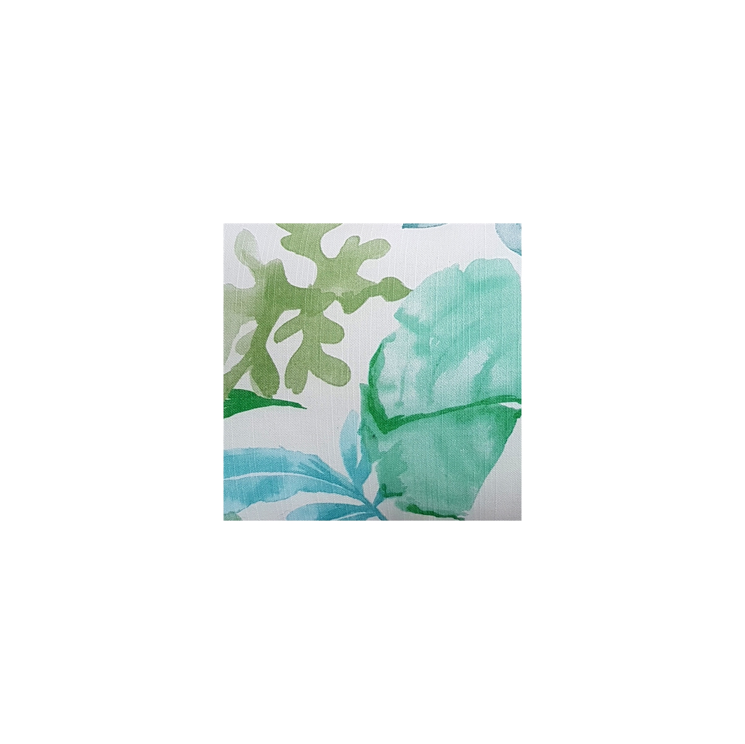 Sea Garden Green Throw Pillow 12X20
