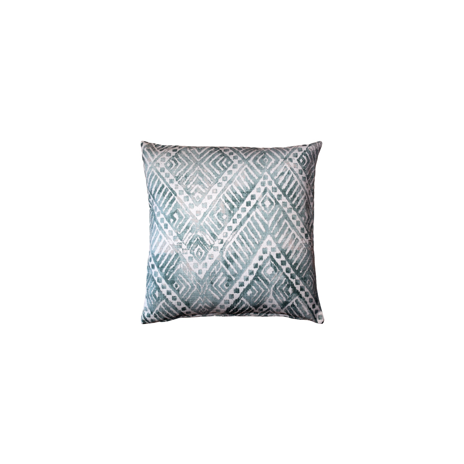 Tangga Blue Throw Pillow 20X20