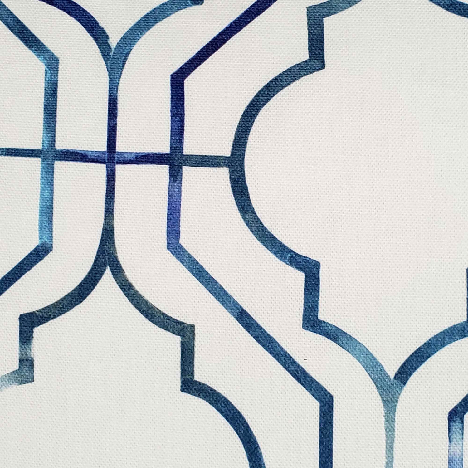 Biltmore Gate Blue Throw Pillow, 20"x20"